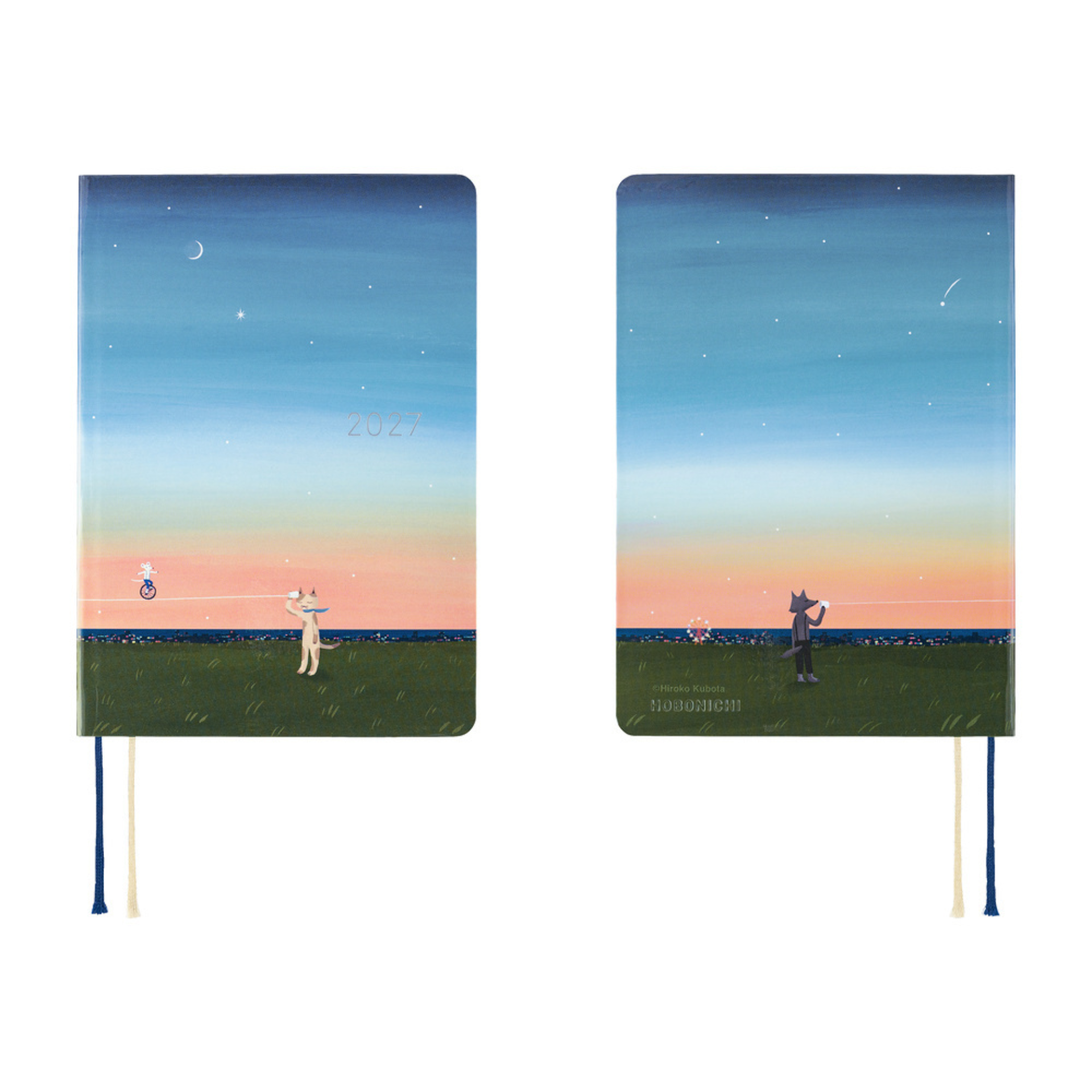 Hobonichi HON 2027  - Hiroko Kubota String Telephone Until the Moon is Full