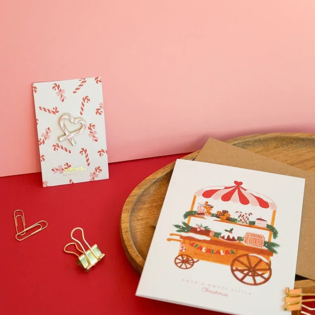 Broche en forme de cœur en sucre