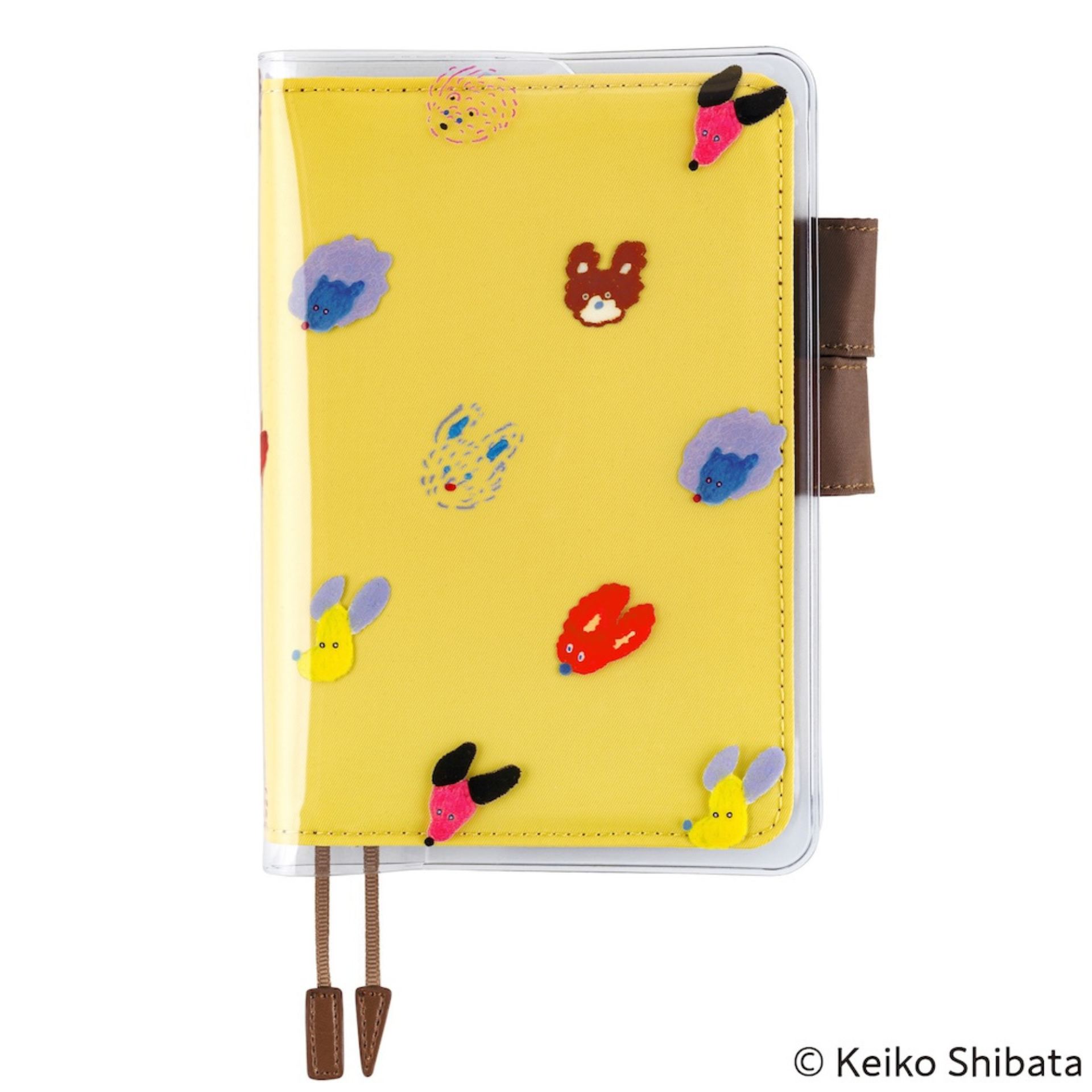 Cover on Cover A6 - Keiko Shibata - Dog Ears Fluttering in the Wind