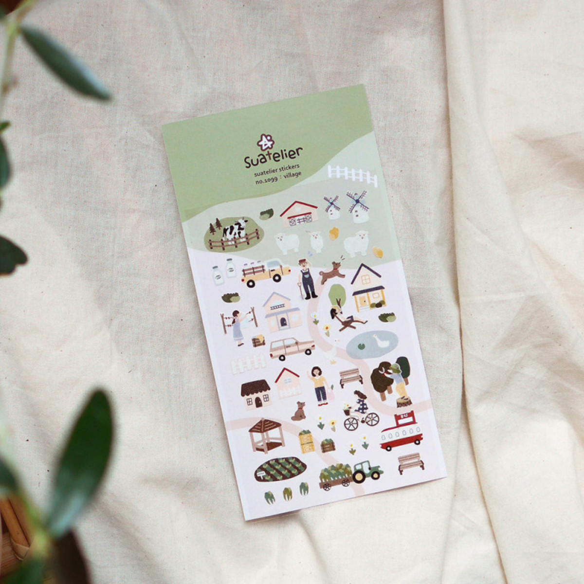 Stickers Daily Deco - Village