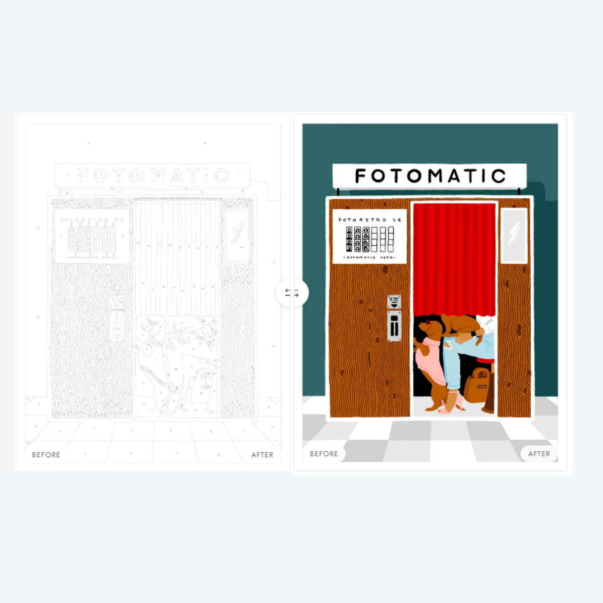 Paint by Numbers - Fotomatic