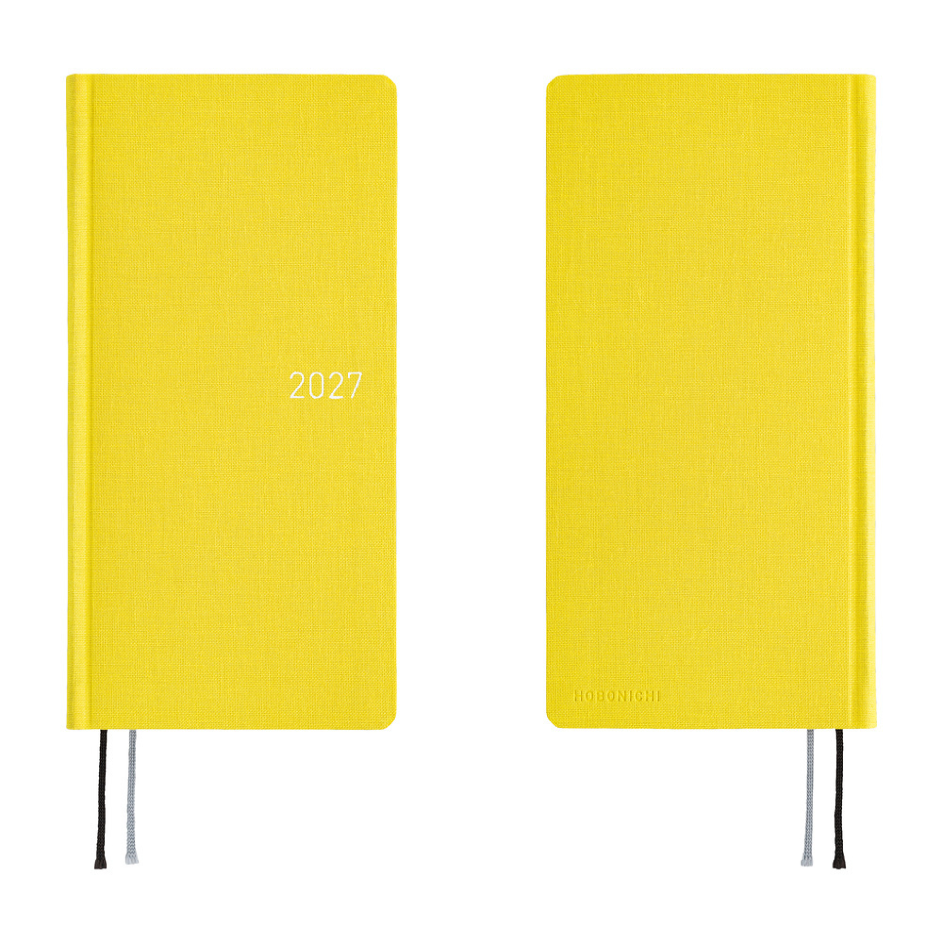 Hobonichi Weeks 2027 - Colors Canaria Yellow