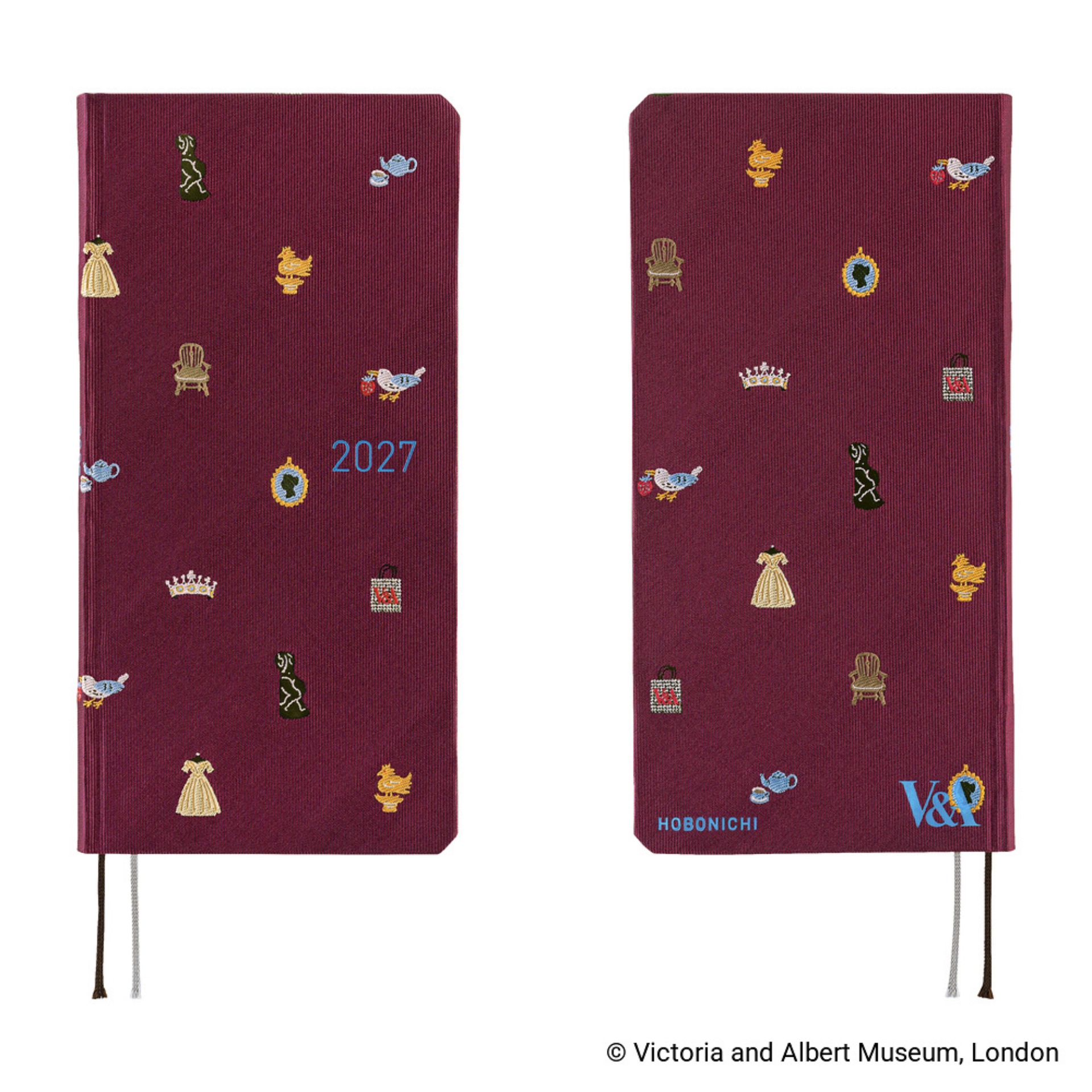 Hobonichi Weeks 2027 - V&A Welcome to the V&A
