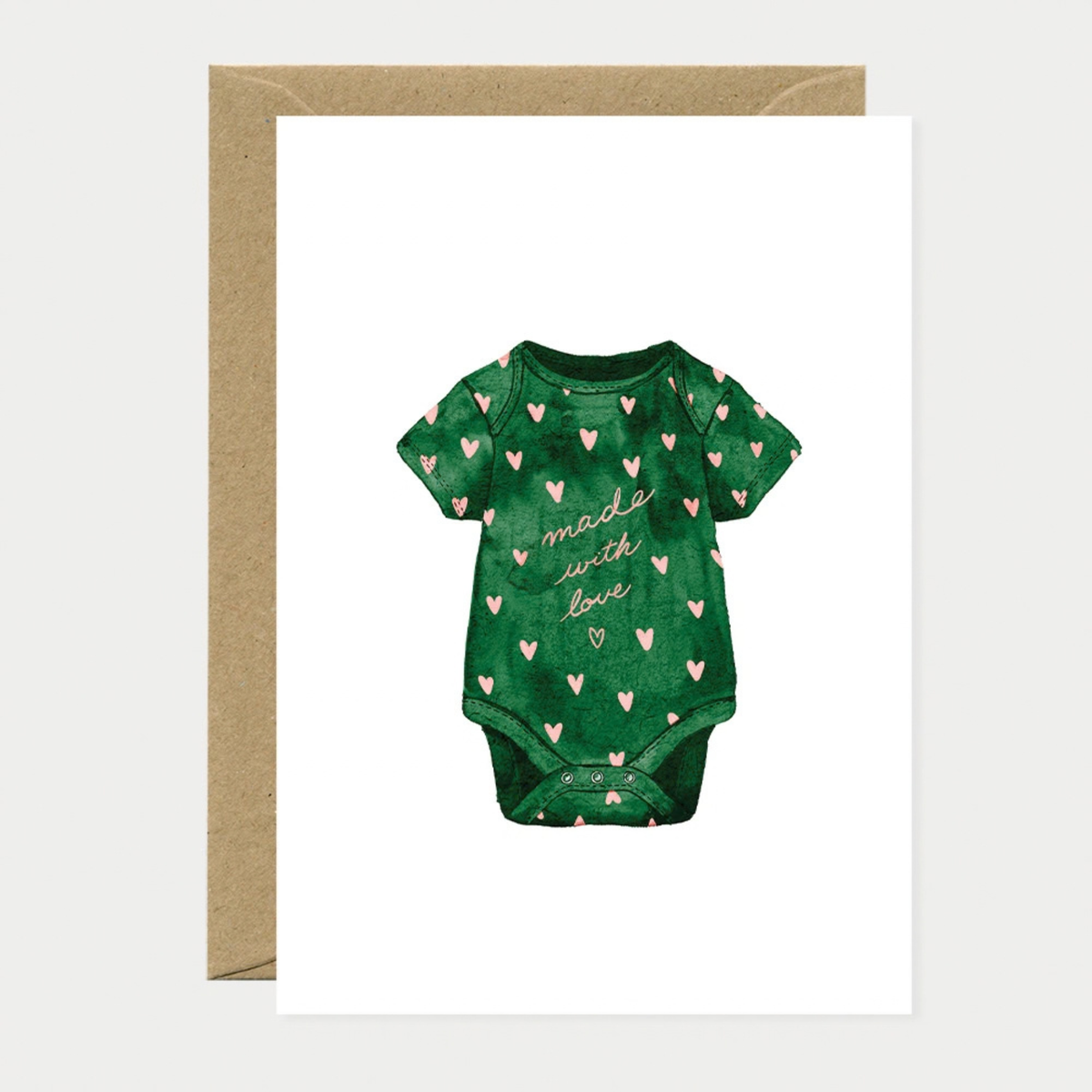 Biglietto Baby Made with Love