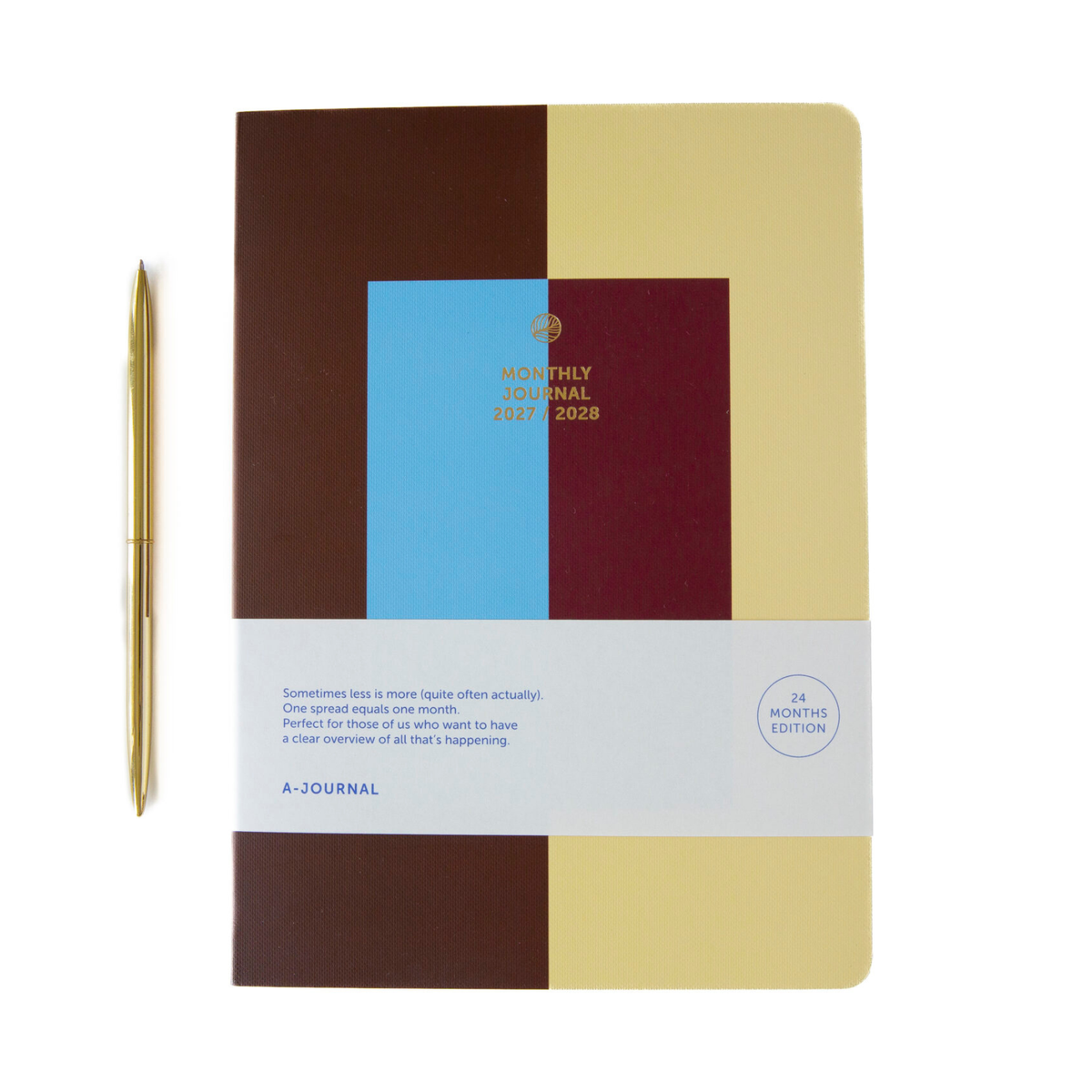Monthly Journal - Agenda Mensile 24 mesi 2027-2028