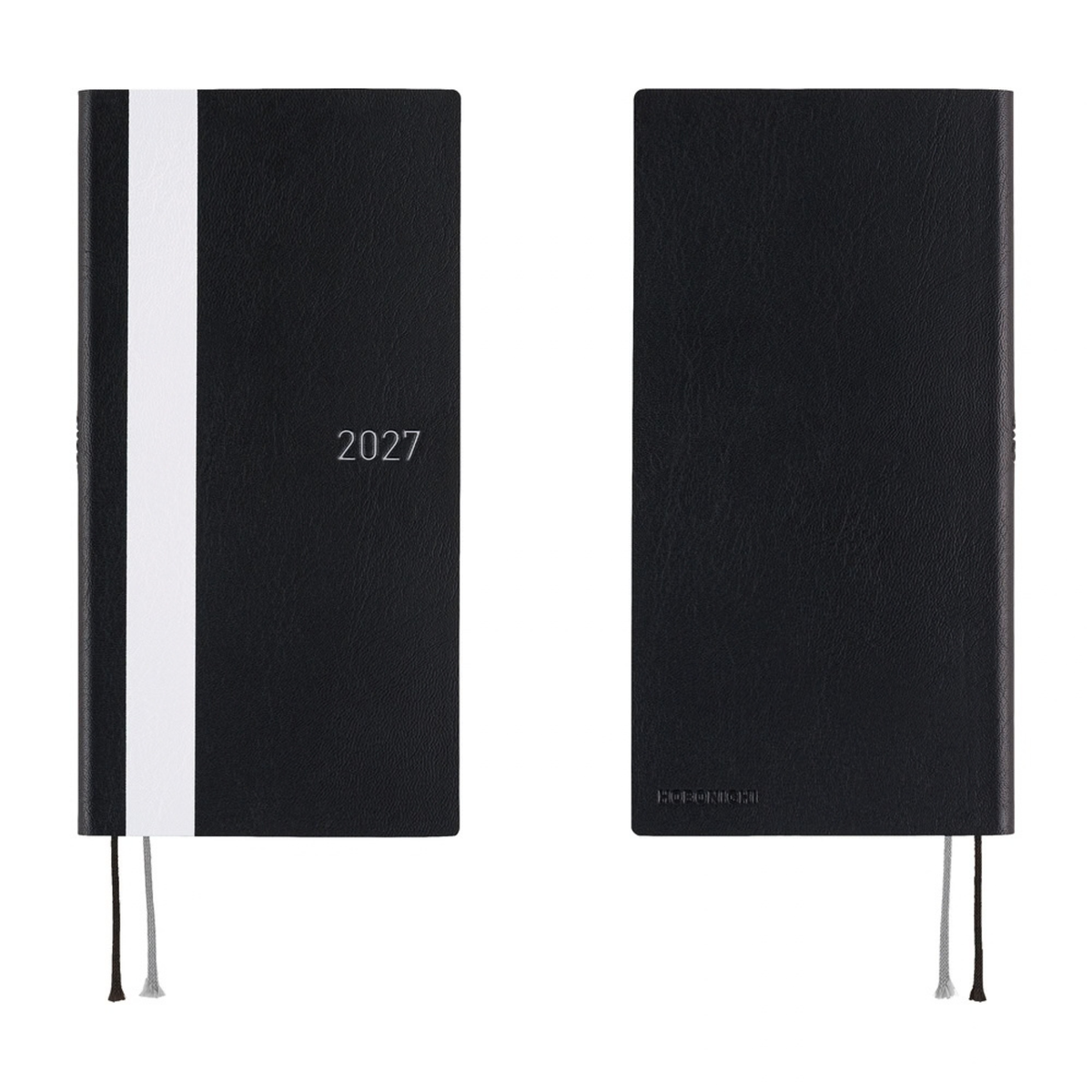 Hobonichi Weeks 2027 - White Line Black