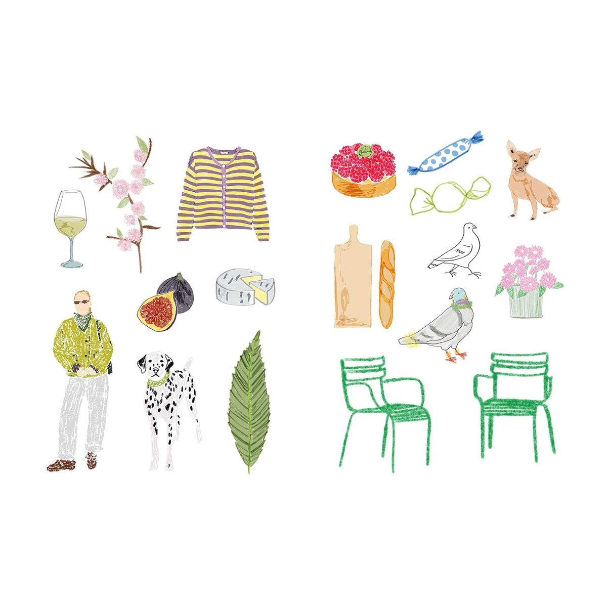 Zoé de La Cases - Paris Stickers book