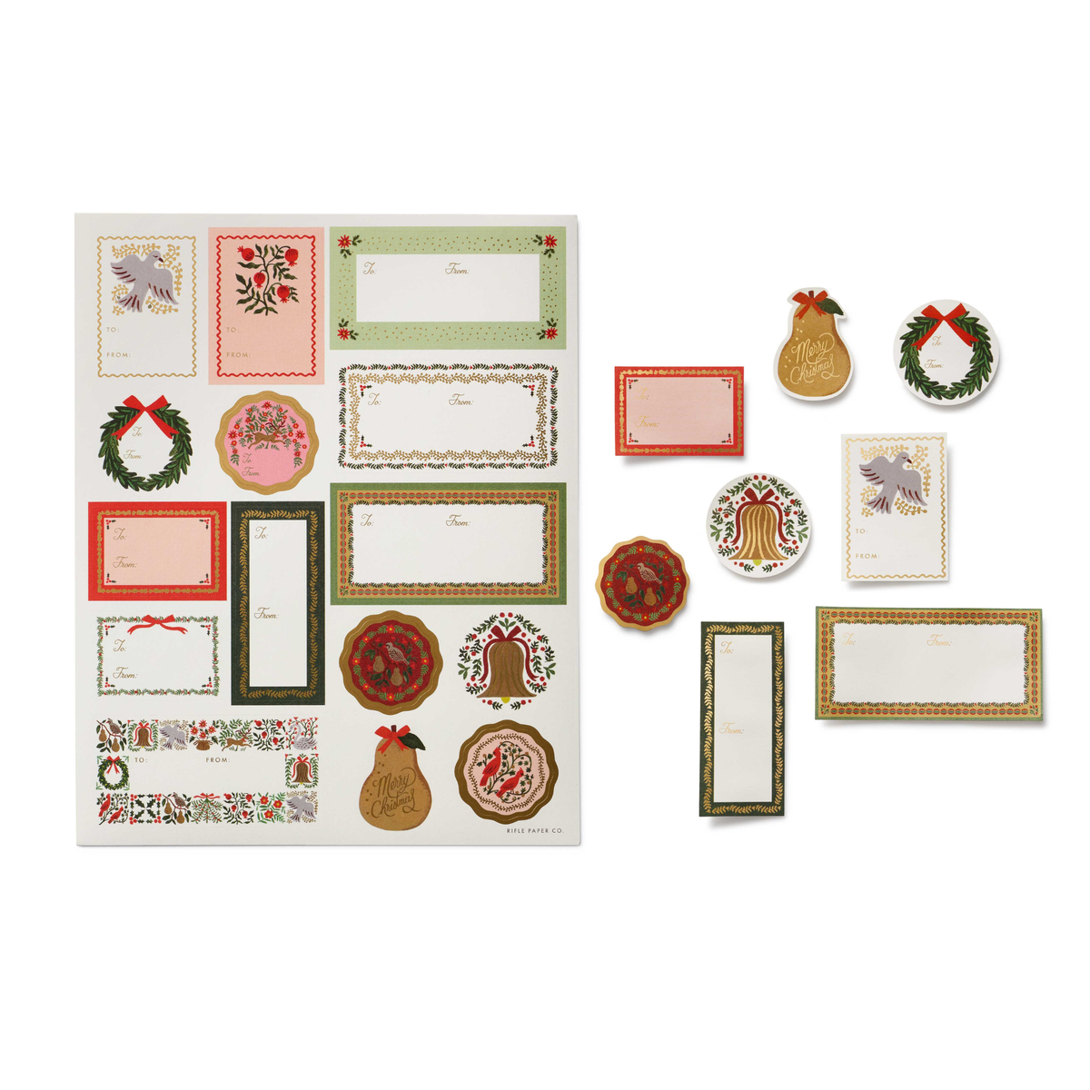 Stickers Set Christmastide Rifle Paper