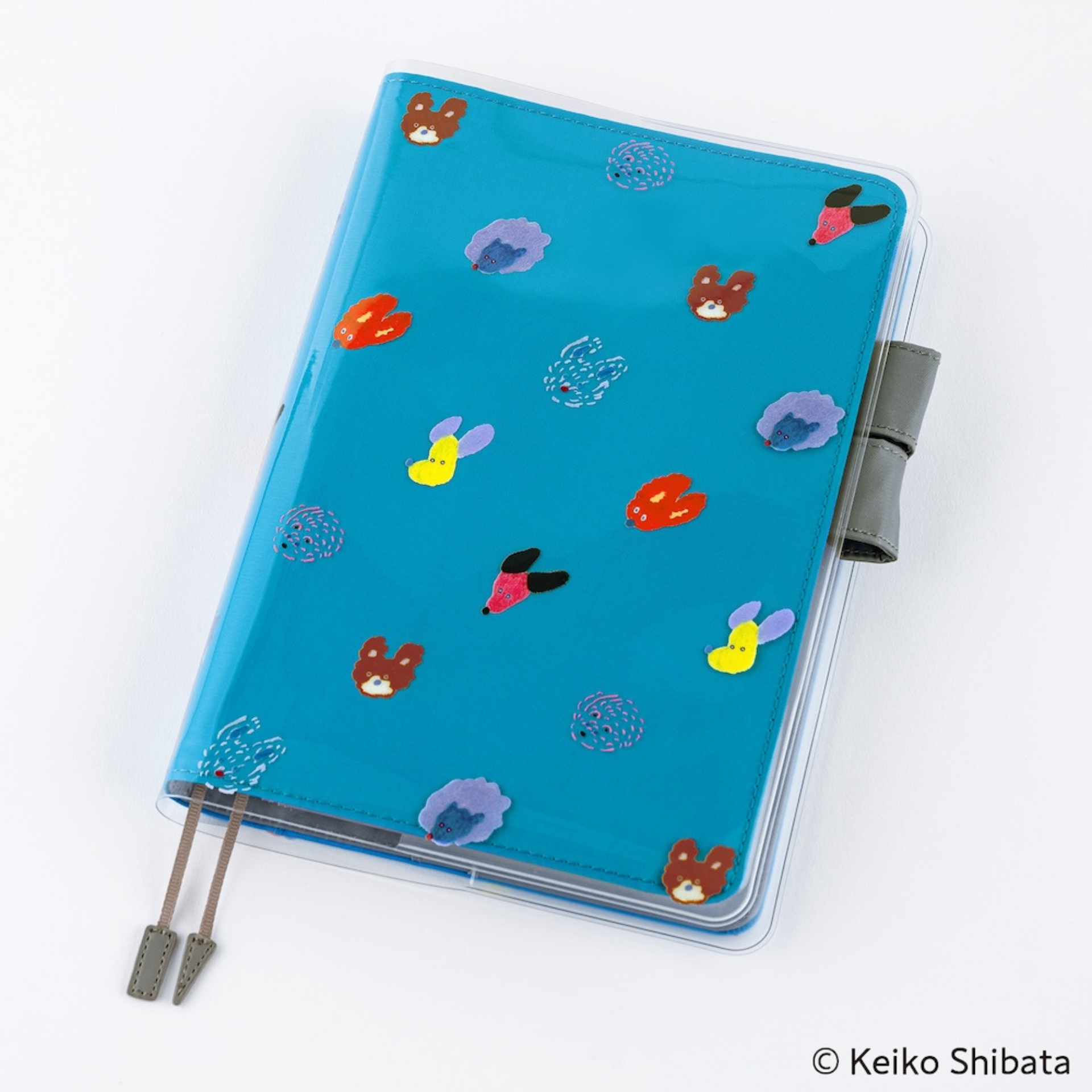 Cover on Cover A5 - Keiko Shibata - Dog Ears Fluttering in the Wind