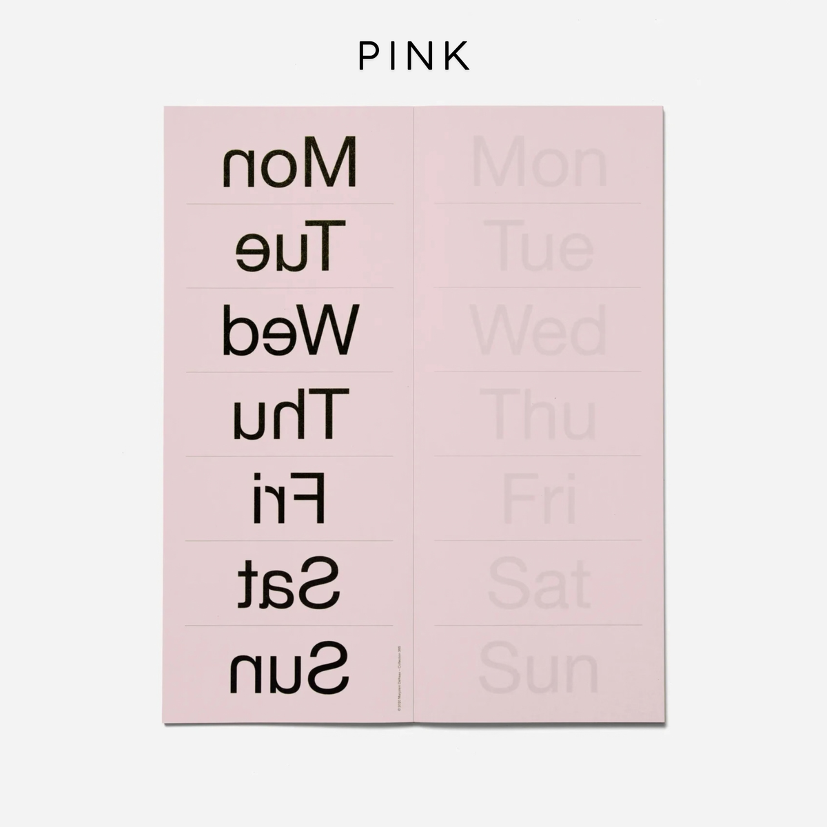 Weekly Notepad Marjolein