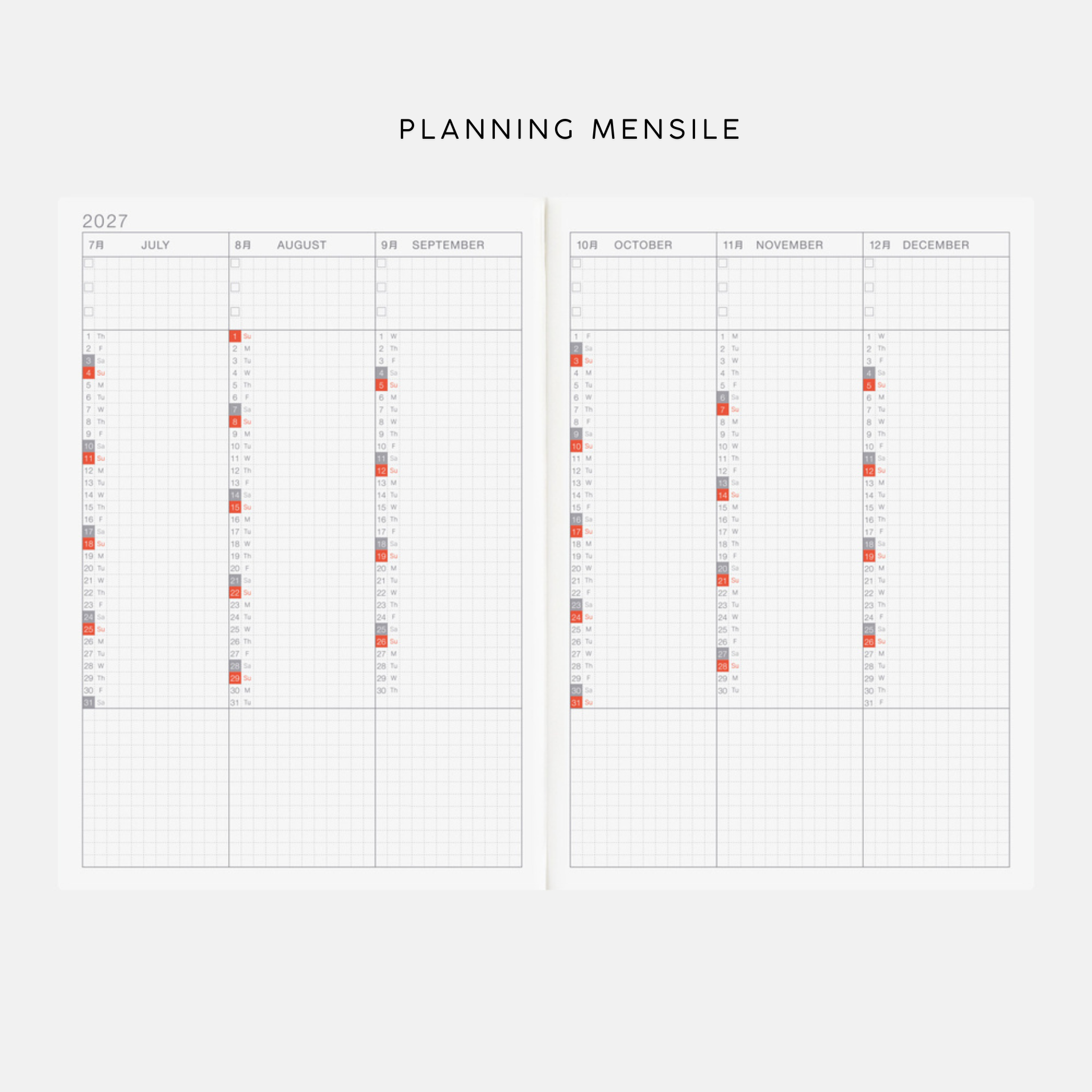 Hobonichi Techo Cousin Book A5