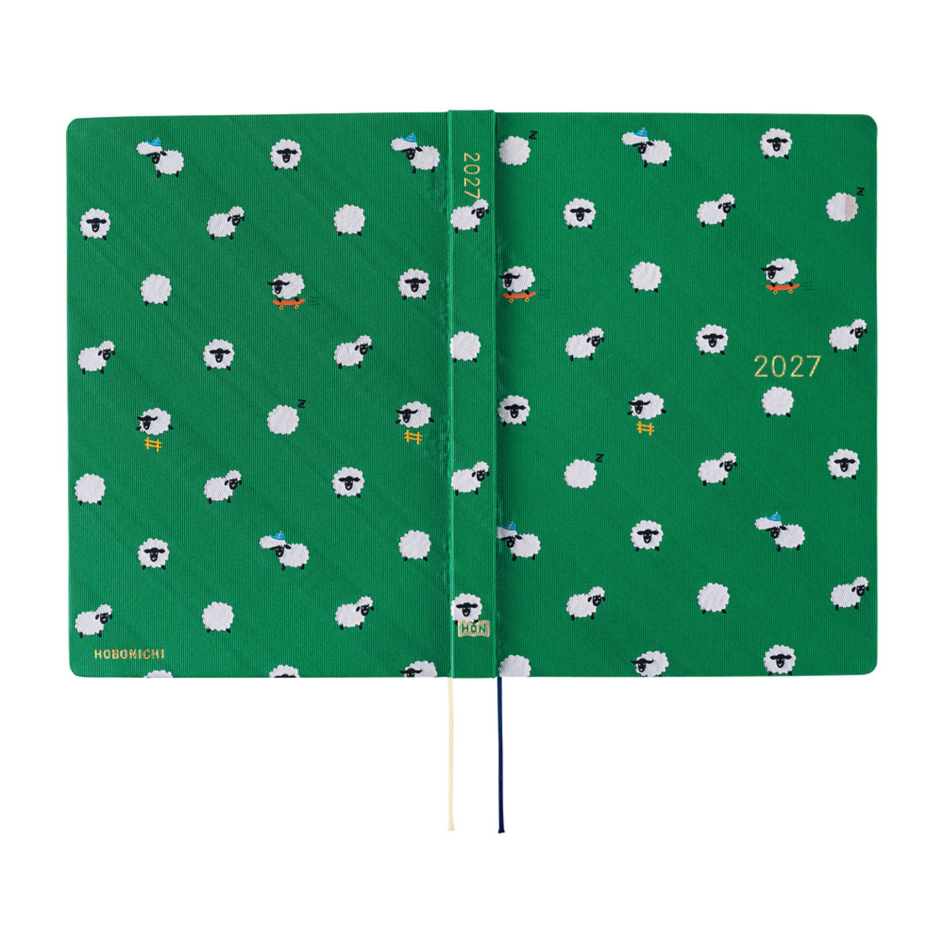Hobonichi HON A5 2027  - Bow & Tie Sheep Sheep Sheep