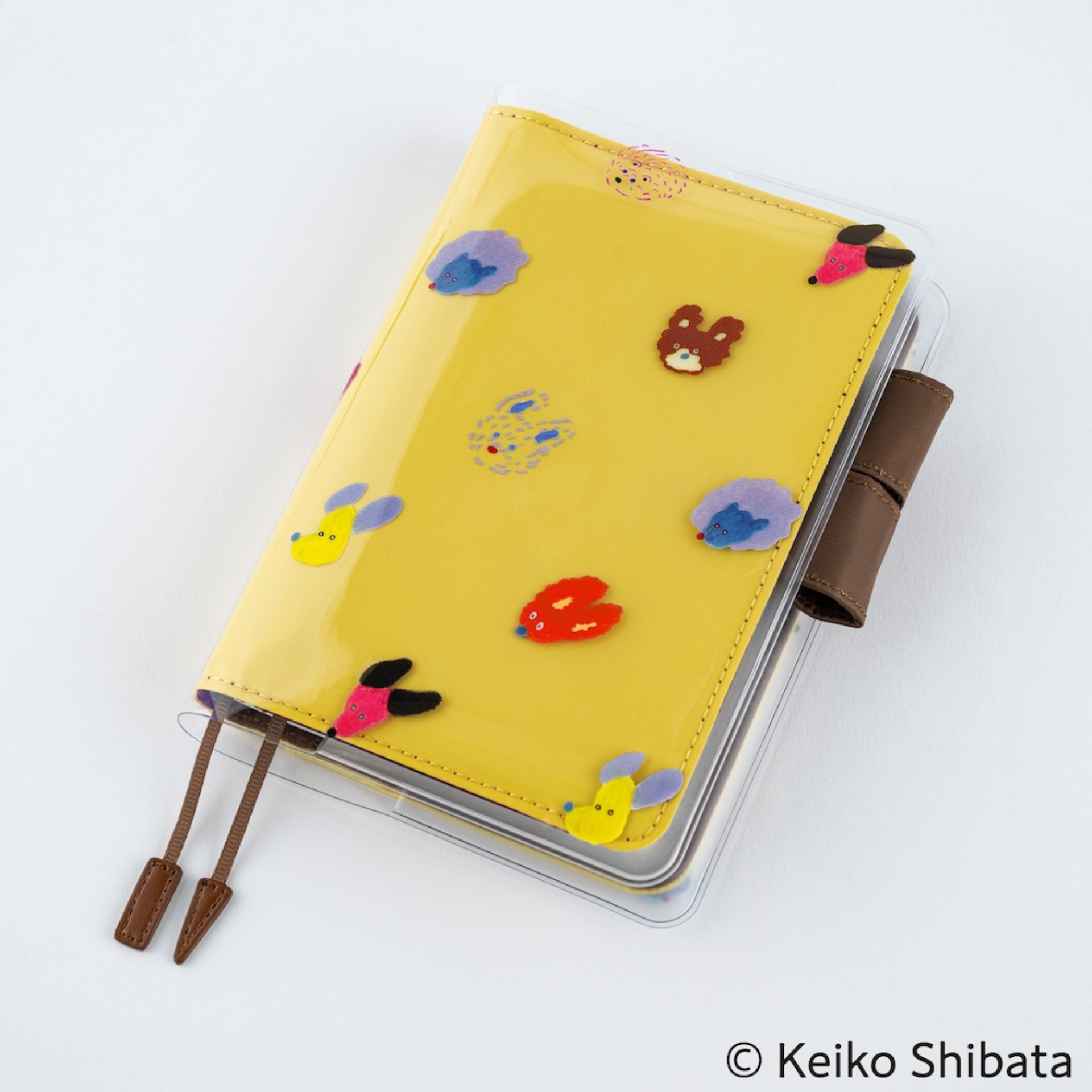 Cover on Cover A6 - Keiko Shibata - Dog Ears Fluttering in the Wind