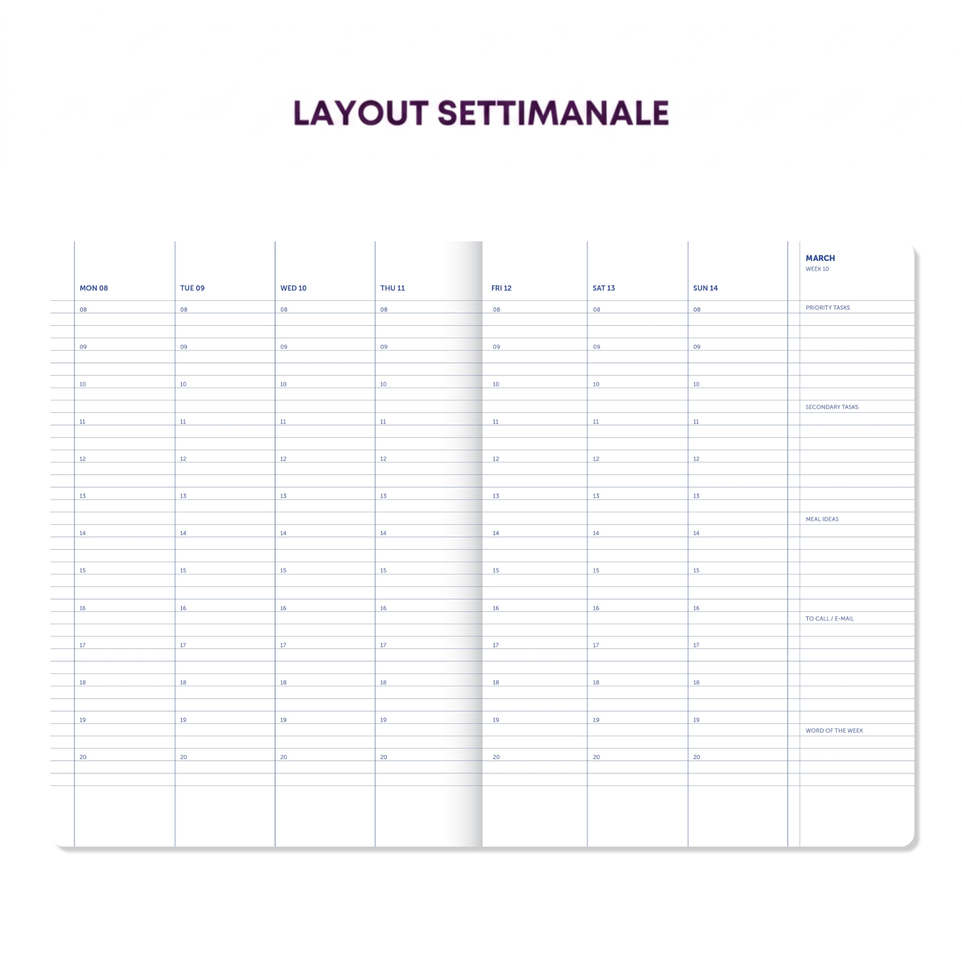 Agenda My Journal Diary 2027 - Maxi A4