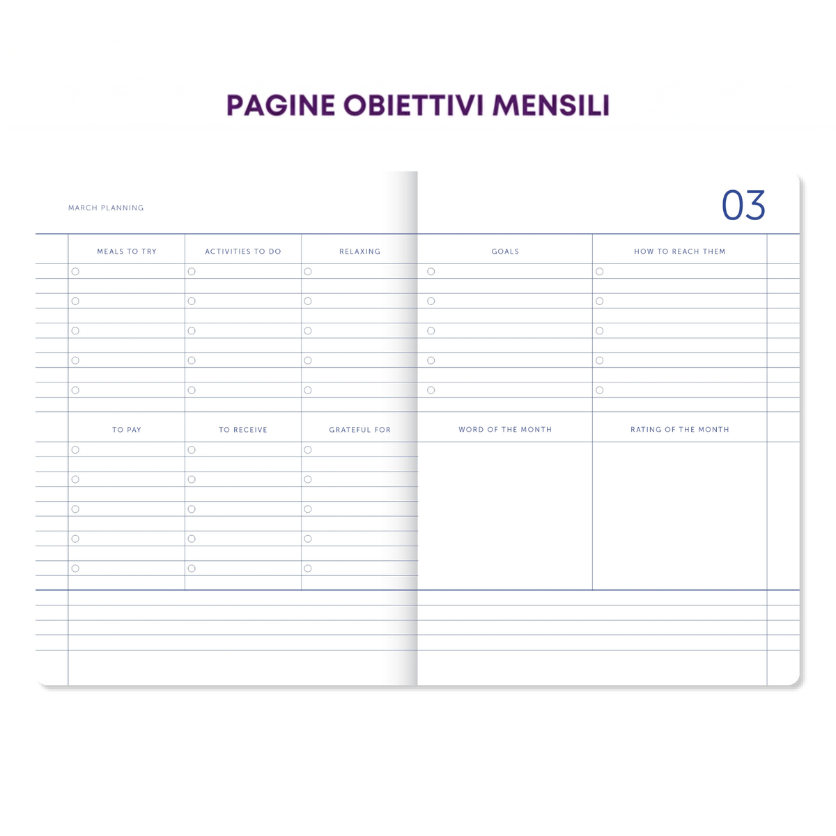 Agenda My Journal Diary 2027 - A5 Checkered