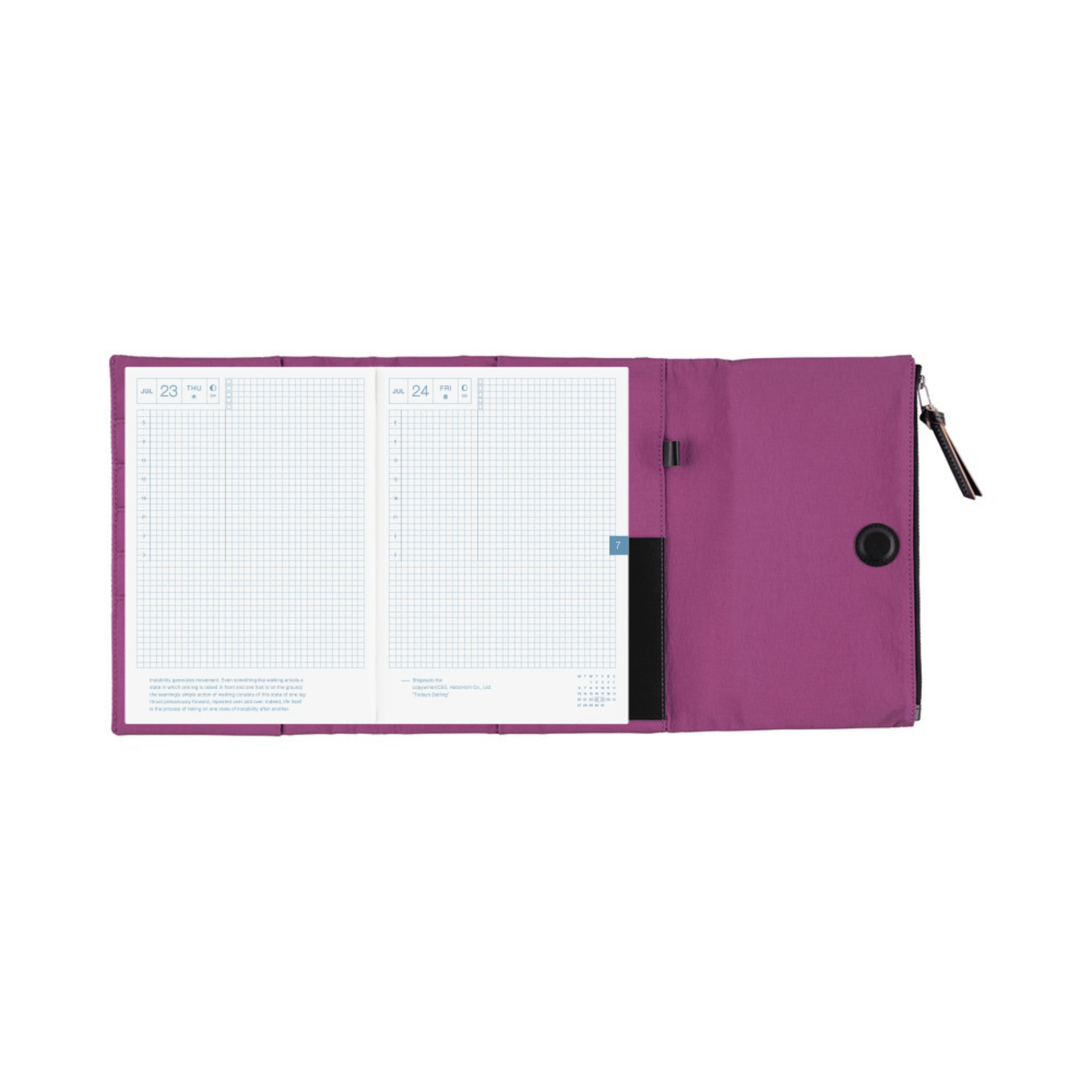 Cover Cousin A5 Tragen - Purple