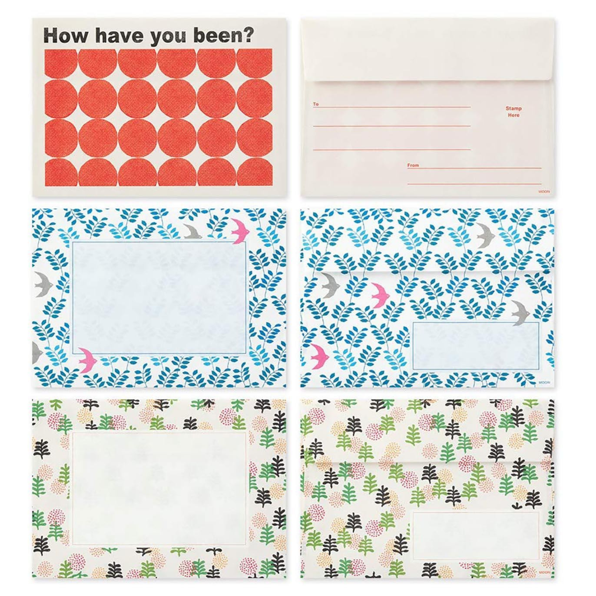 Midori Letter Set - 763 Multiple Packed