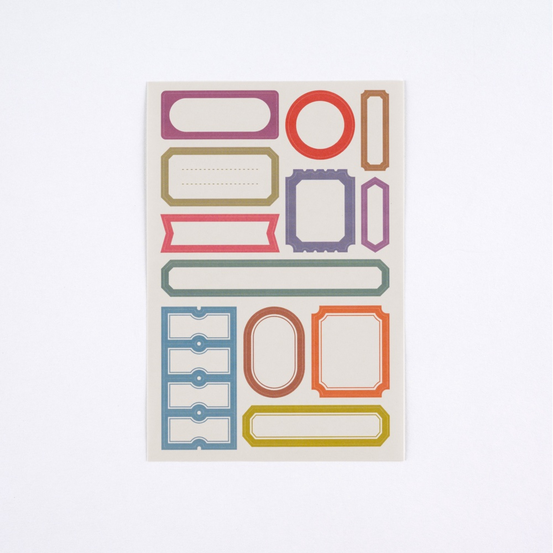 Hobonichi Accessories: TSUKI no IRO: Sticker Set Schedule