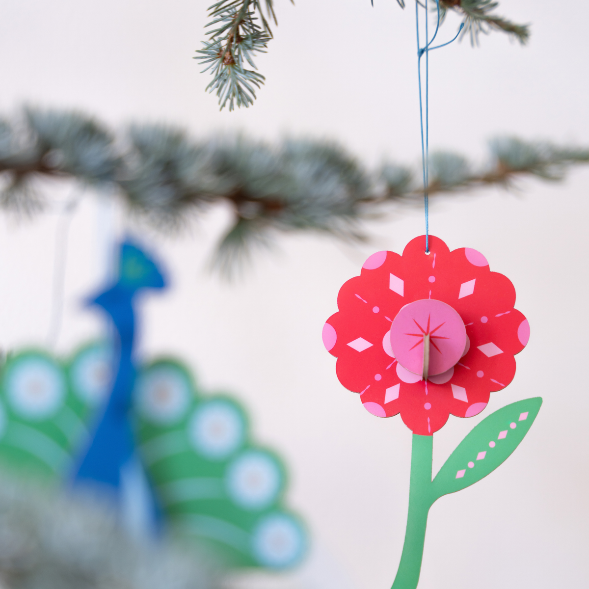 Ornament Folk Flowers
