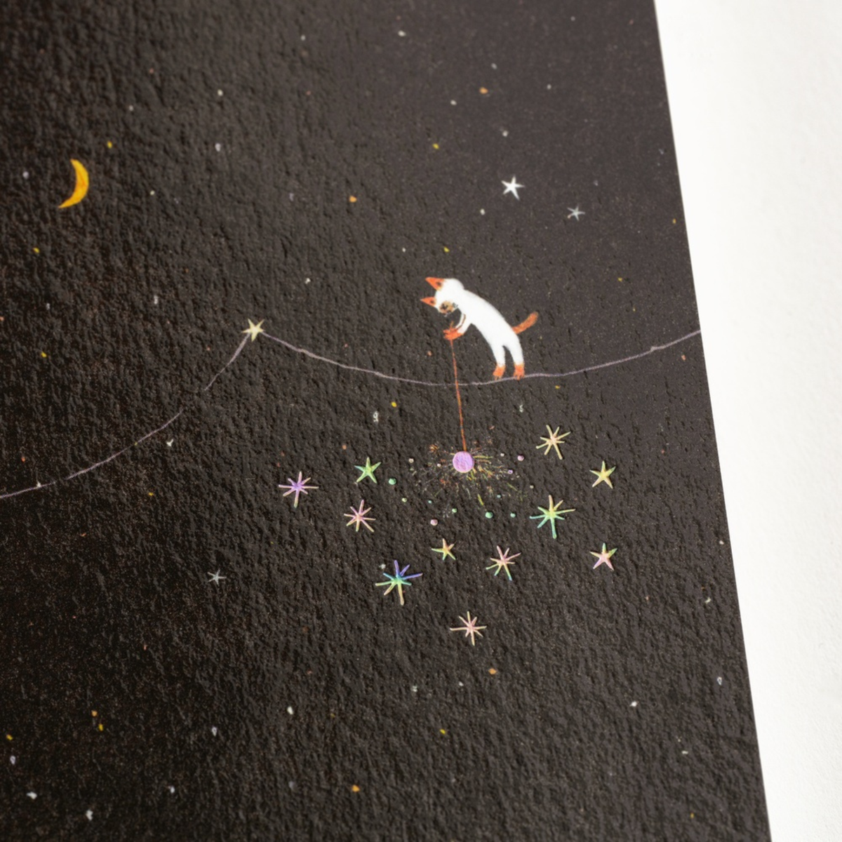 Hobonichi Graph Notebook - Hiroko Kubota Another Night of Falling Stars