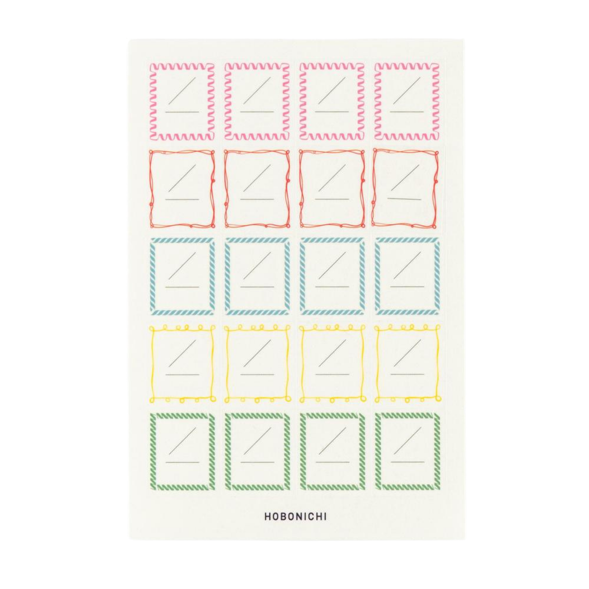 Hobonichi Accessories - Frame Stickers for Dates