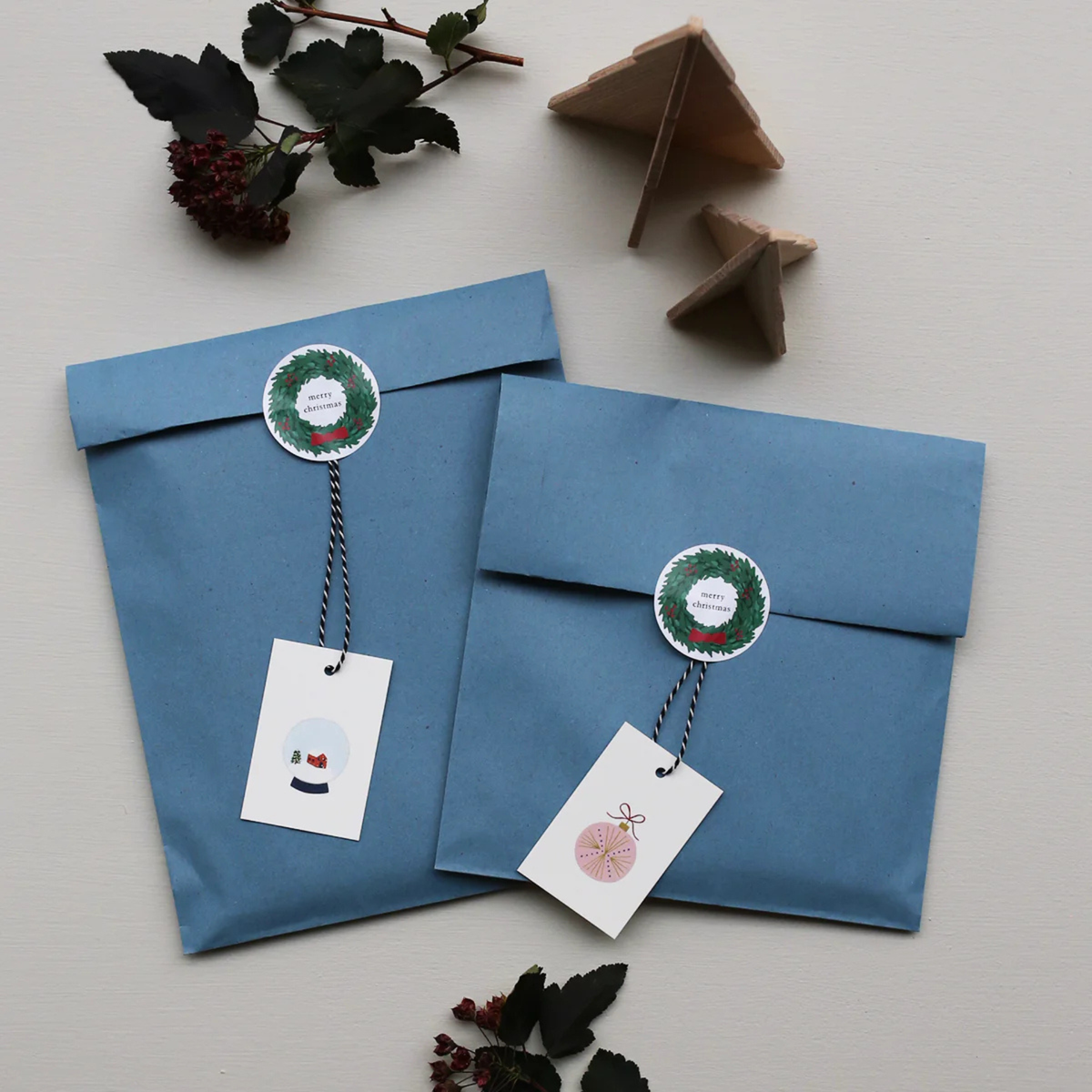 Etichetta Regalo di Natale - Albero di Natale