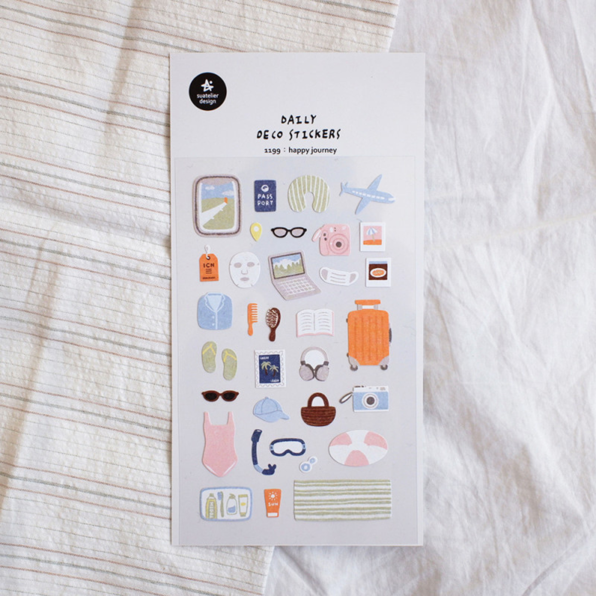 Stickers Daily Deco - Happy journey
