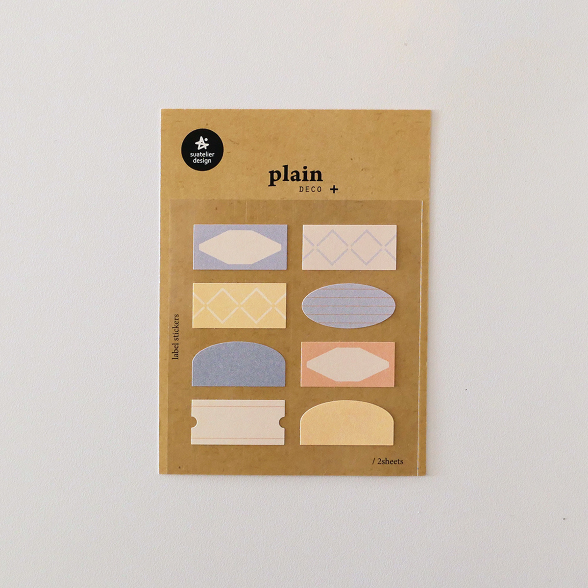Label Stickers Plain Deco - 74