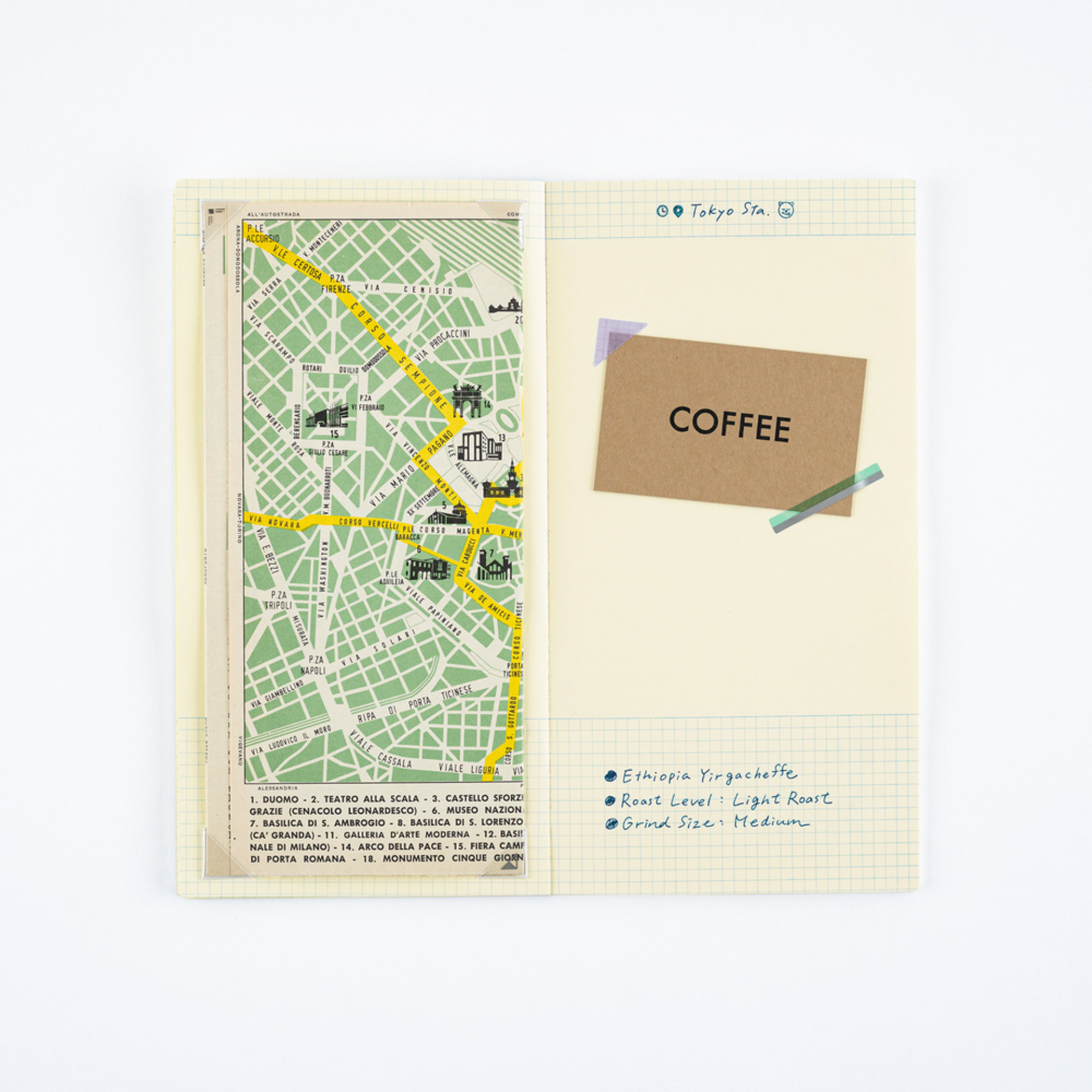 Hobonichi Collect & Collage - Pasting Notebook
