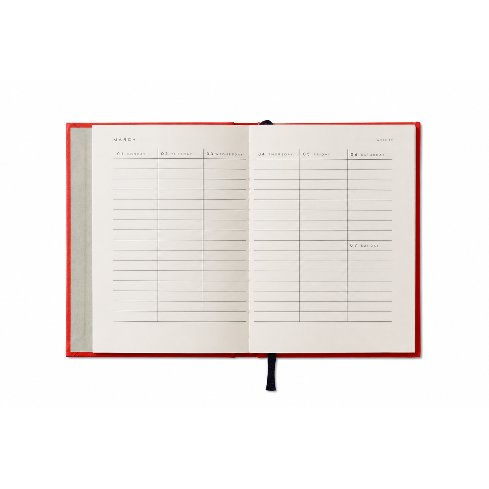 Agenda Alva Small 2027 - Orange