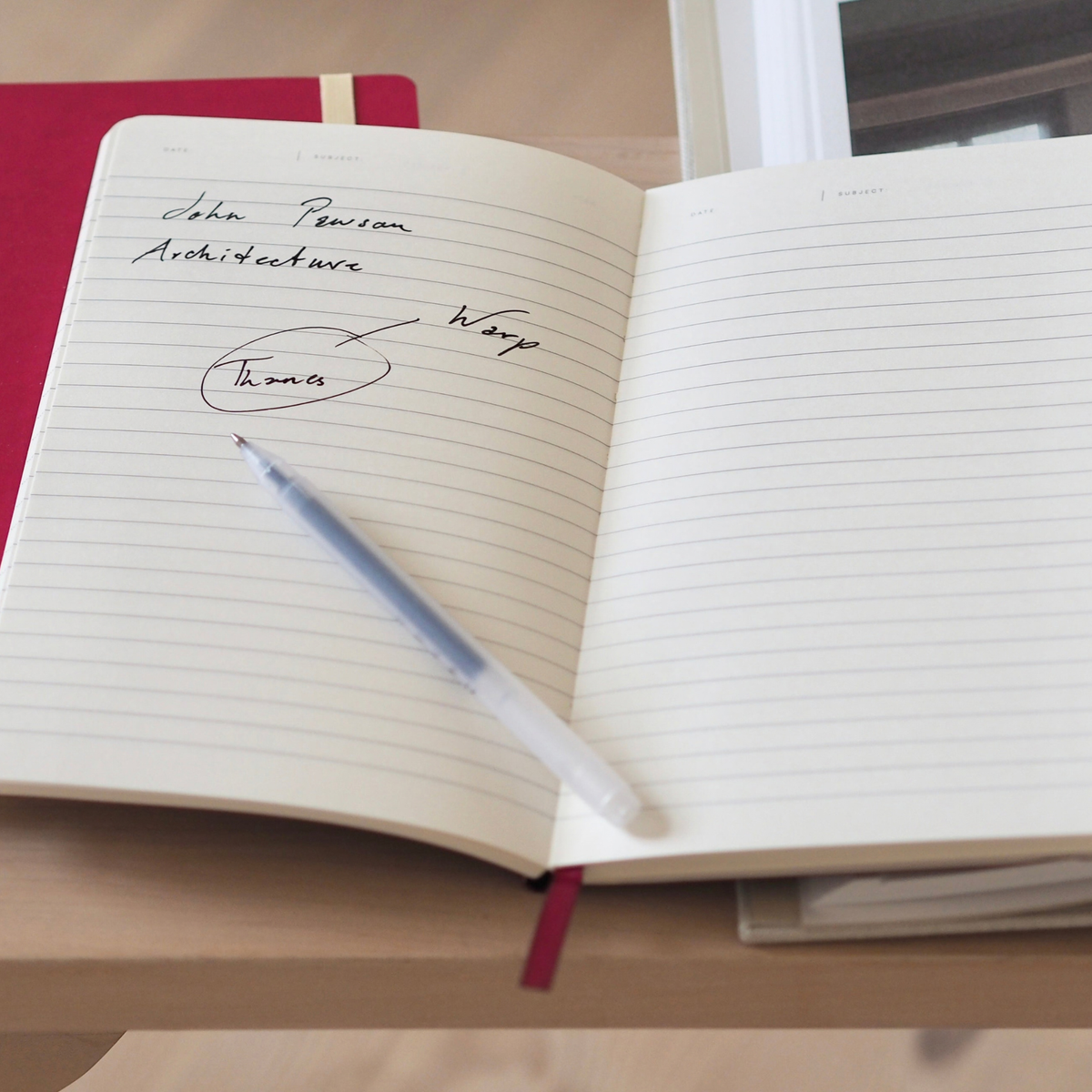 Flow Notebook Medium - Orange