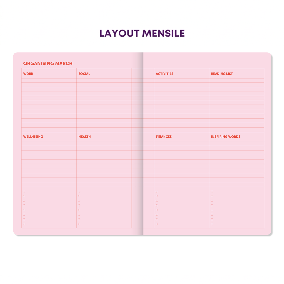 Agenda Organiser 2027