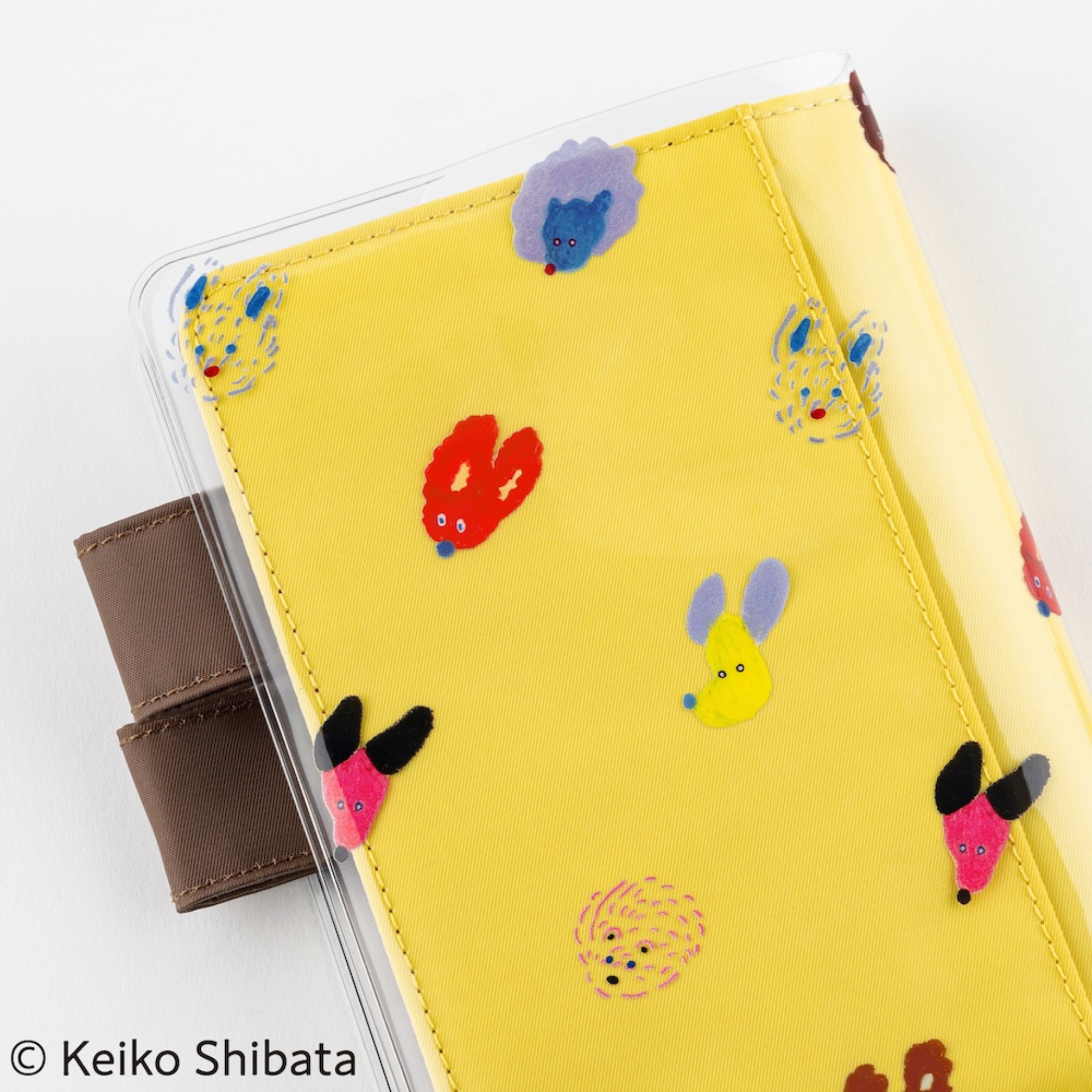 Cover on Cover A6 - Keiko Shibata - Dog Ears Fluttering in the Wind