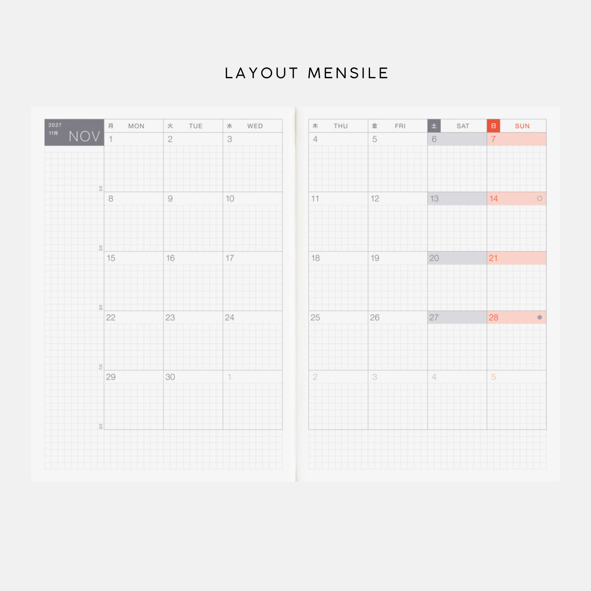 Hobonichi Techo Cousin Book A5