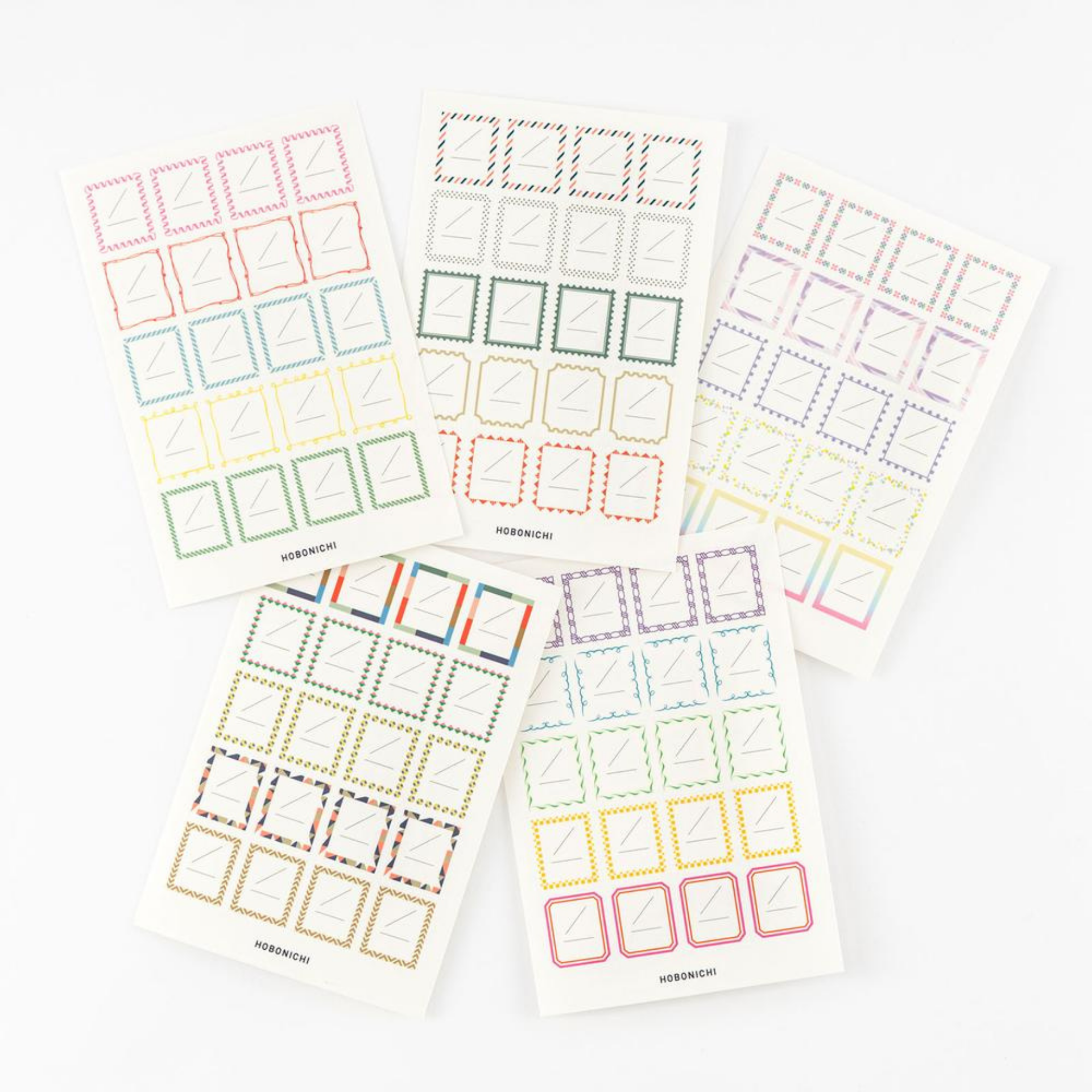 Hobonichi Accessories - Frame Stickers for Dates