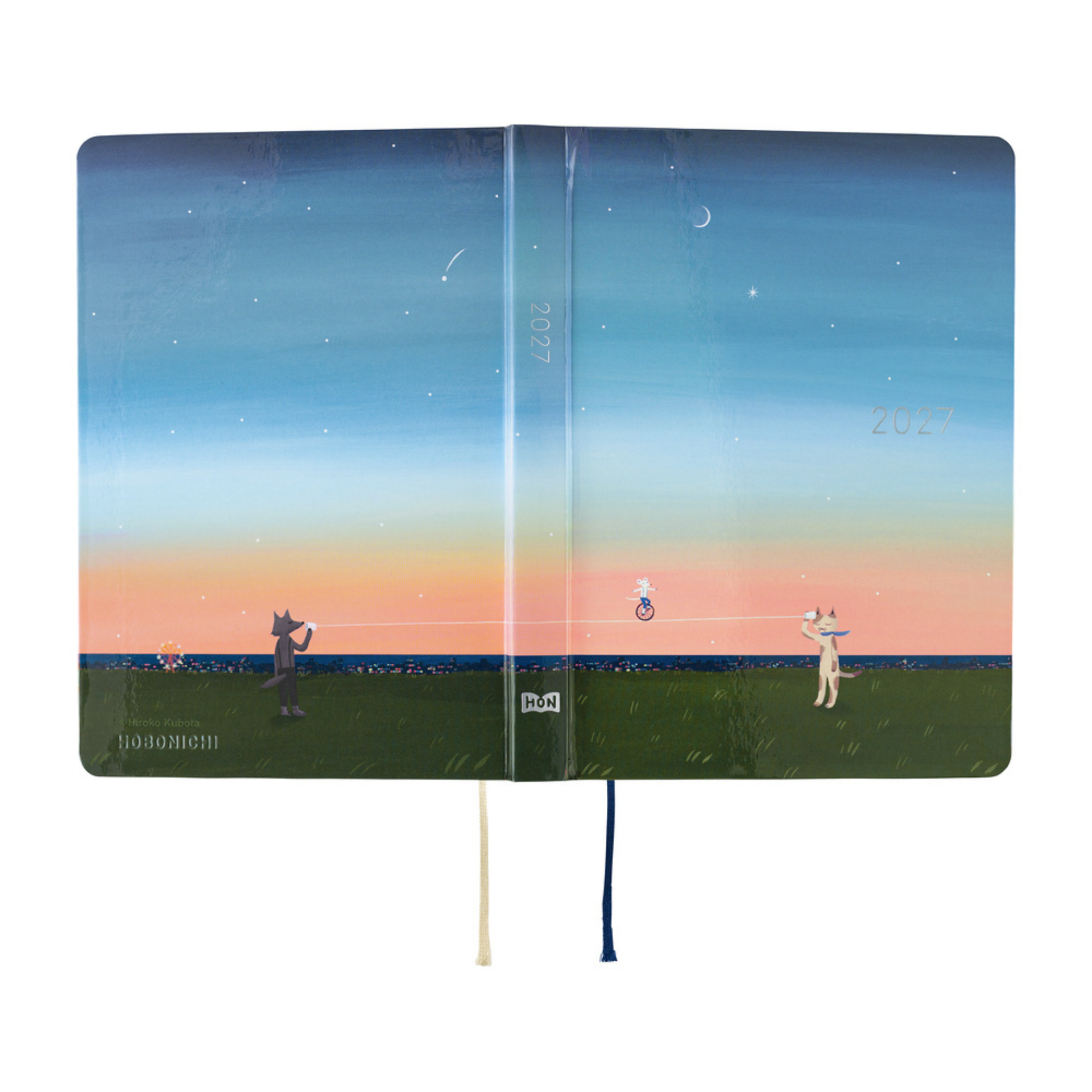 Hobonichi HON 2027  - Hiroko Kubota String Telephone Until the Moon is Full