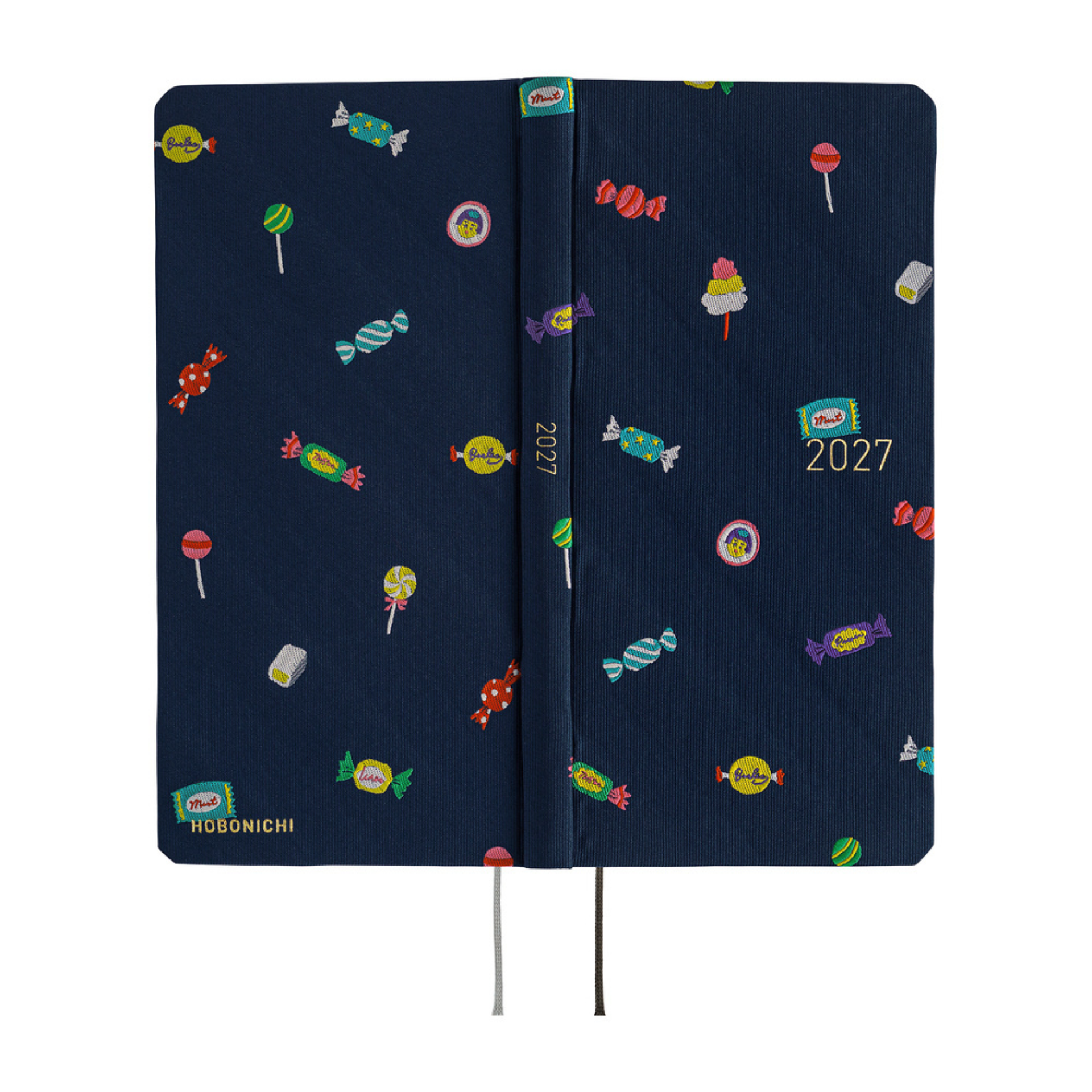 Hobonichi Weeks 2027 - Bow & Tie Candy Dream