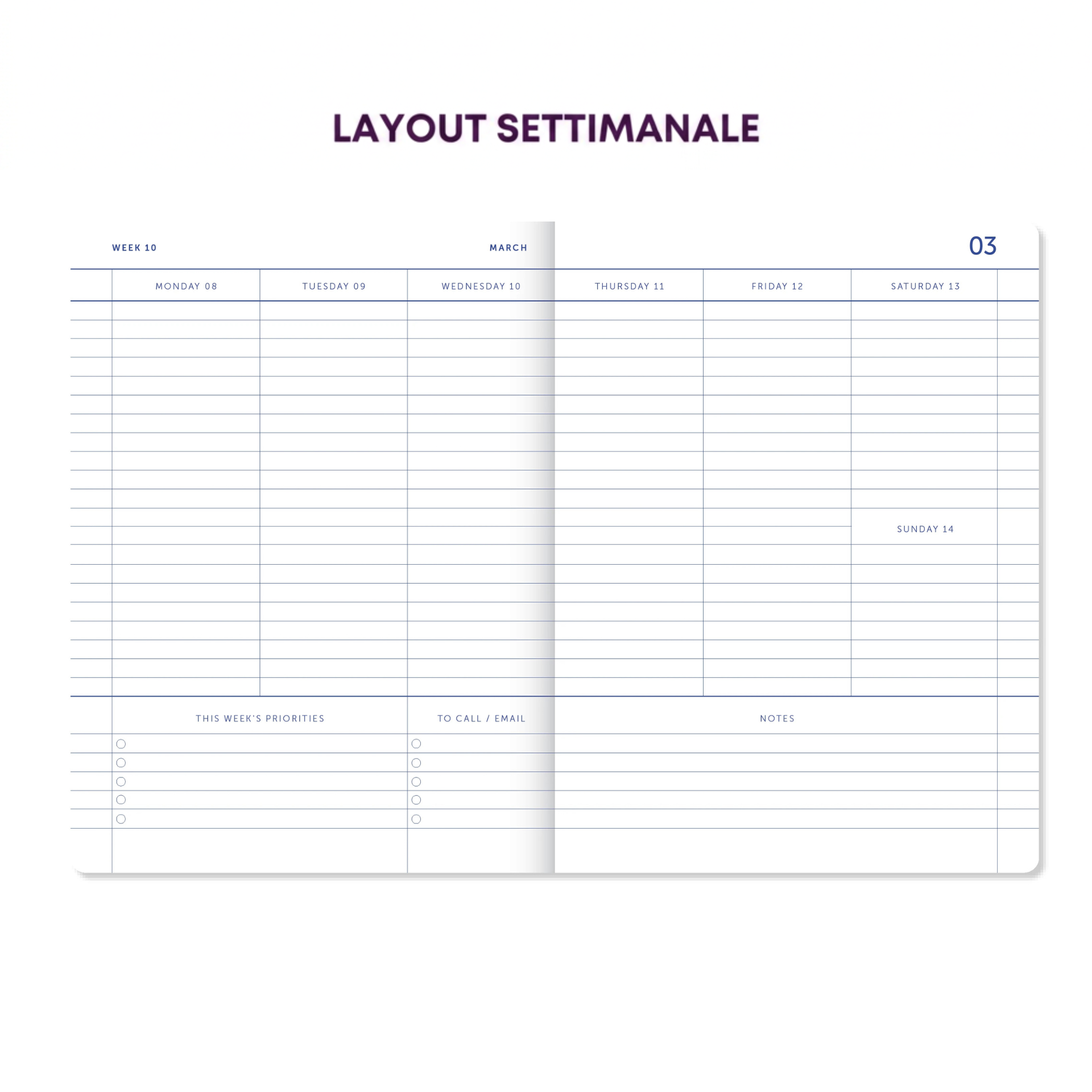 Agenda My Journal Diary 2027 - A5 Monocolor