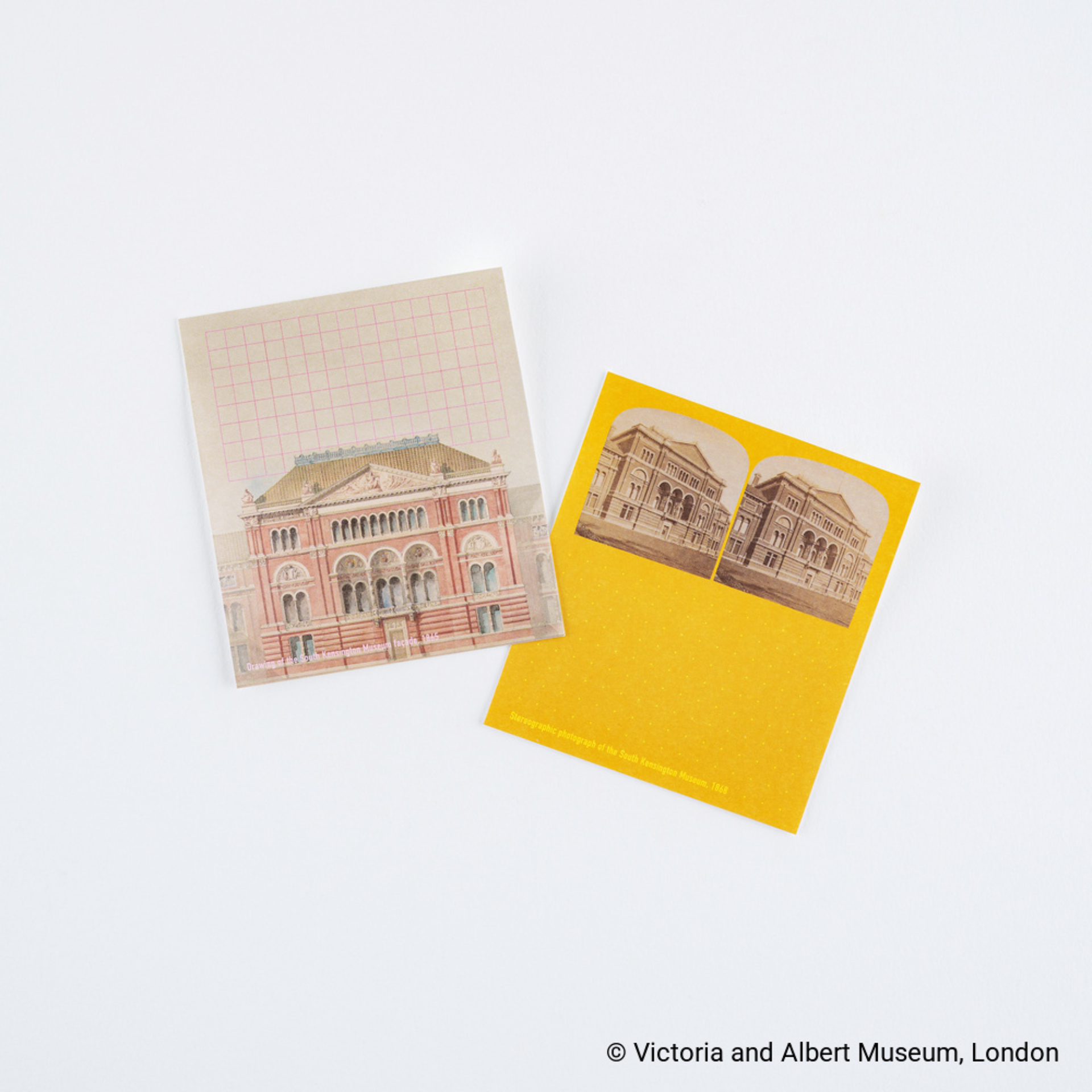 Hobonichi Accessories: V&A Series: South Kensington Museum Sticky Notes