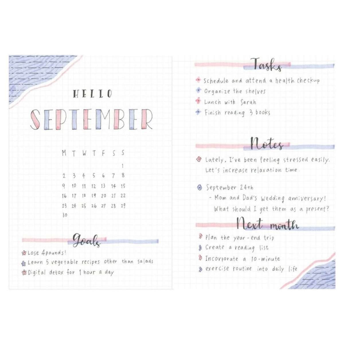EDiT Grid Notebook A5