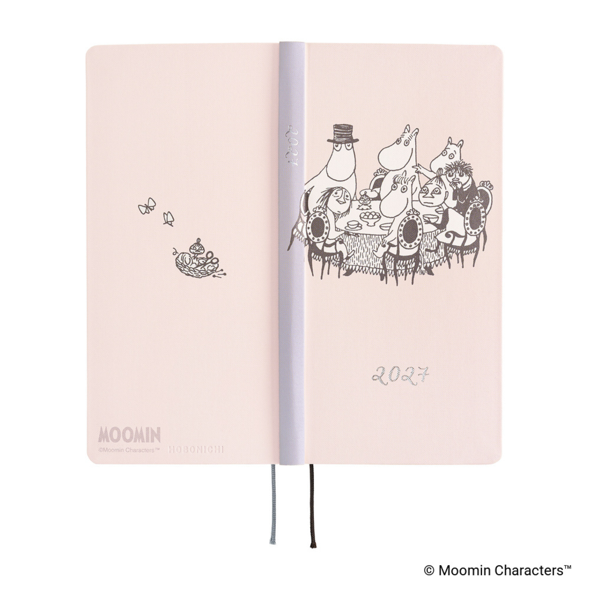 Hobonichi Weeks 2027 - Moomin At the Table