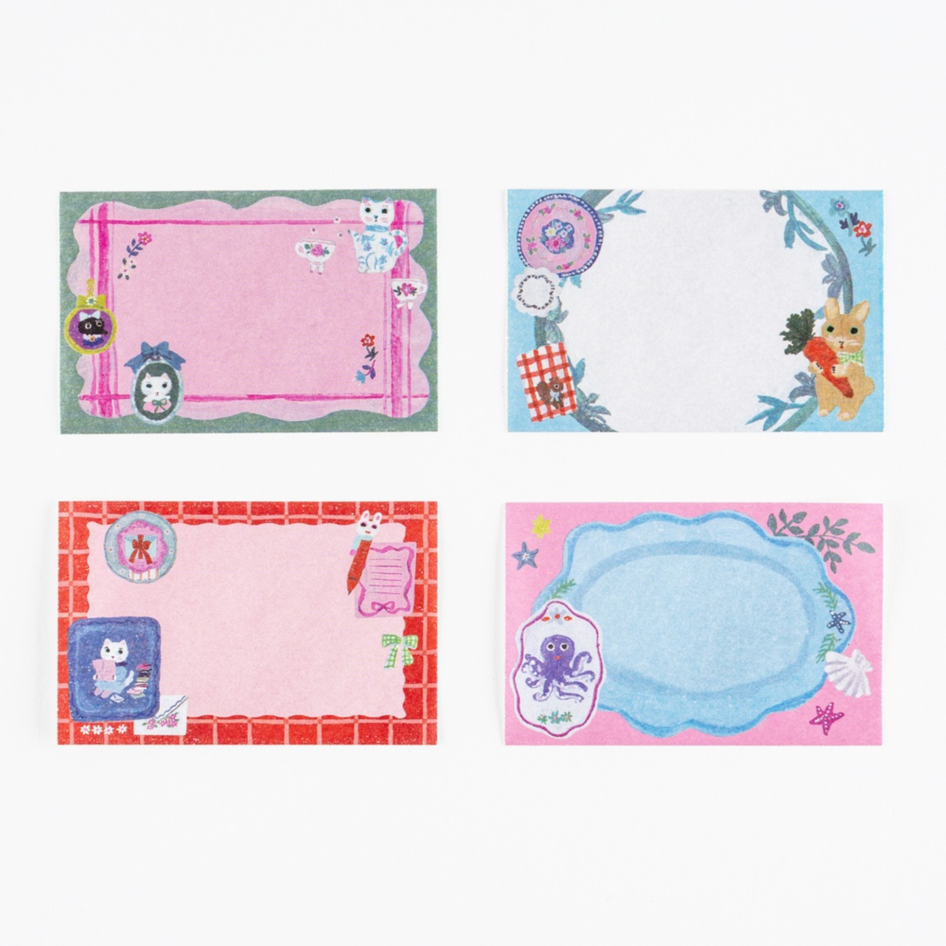 Hobonichi Accessories - Sticky Note Roll - White Cat's Table Decorations