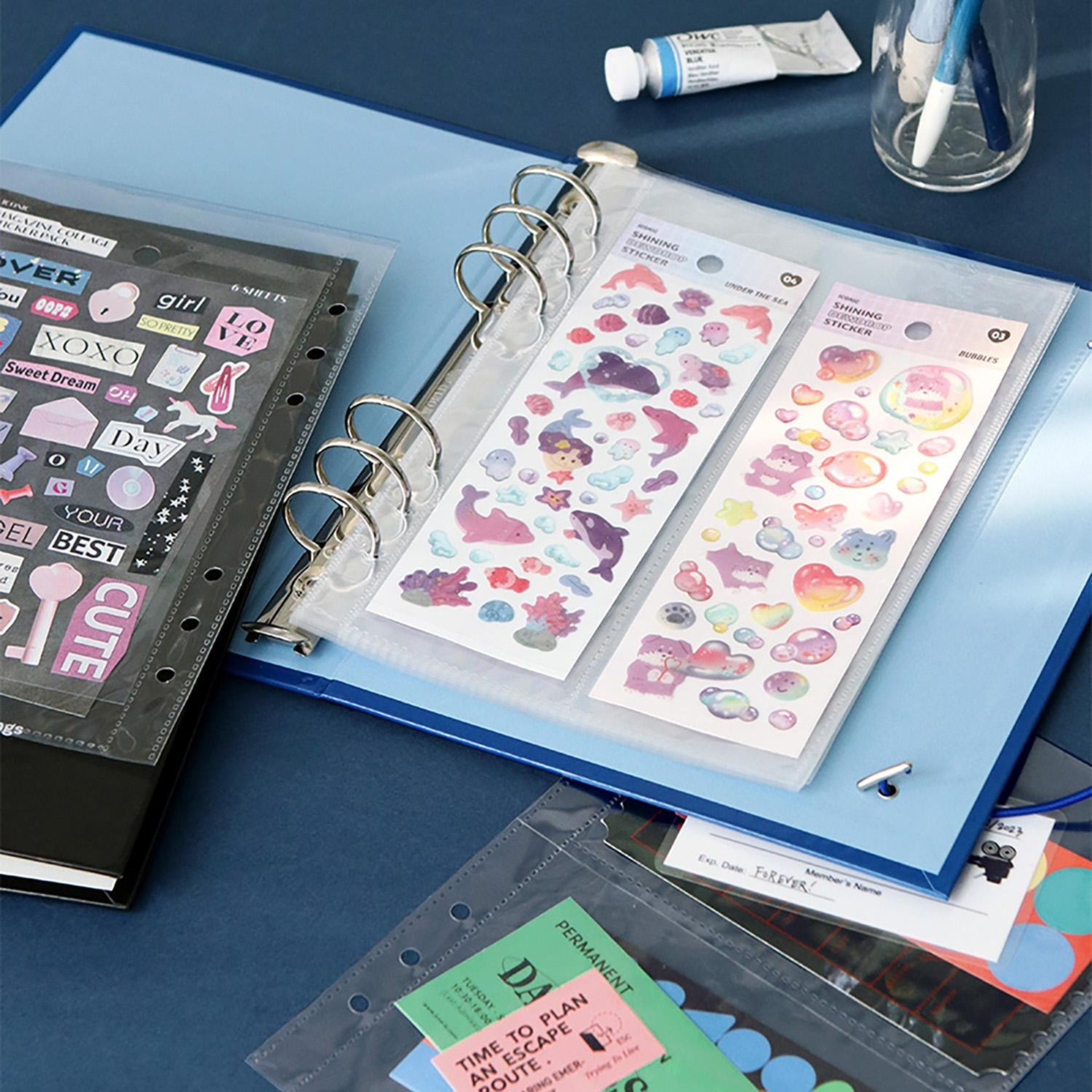Refill Record On 6 Ring Binder A5