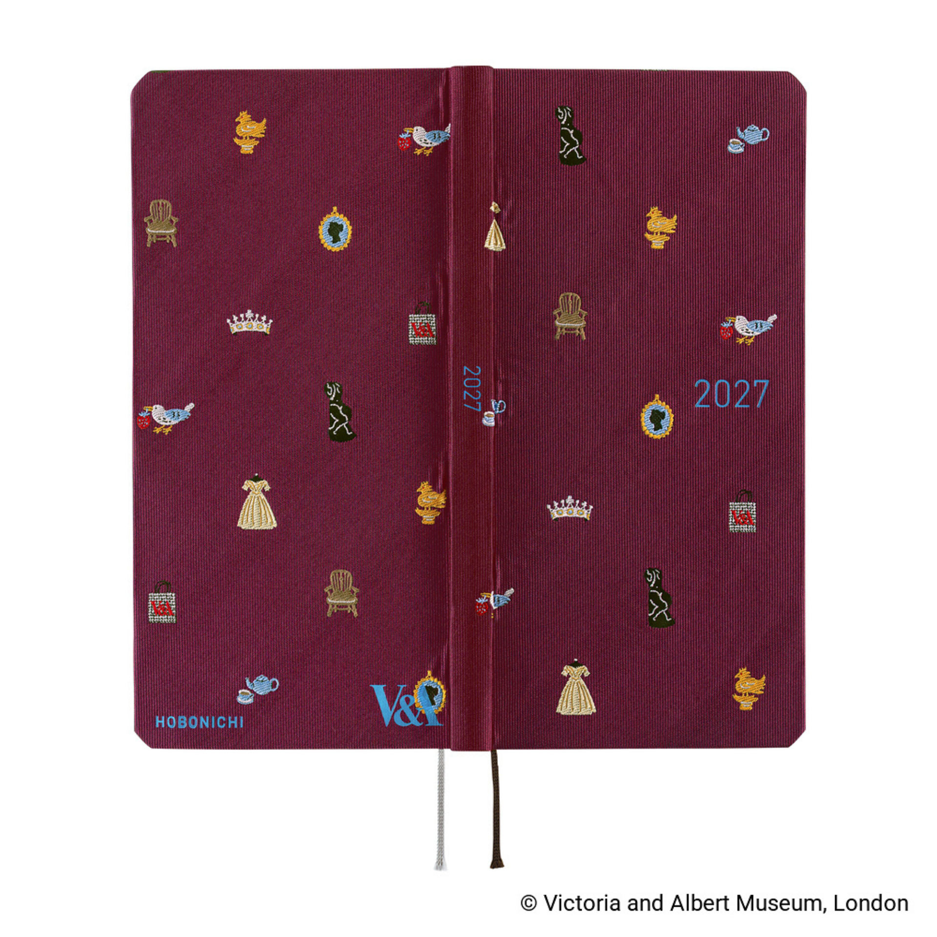 Hobonichi Weeks 2027 - V&A Welcome to the V&A