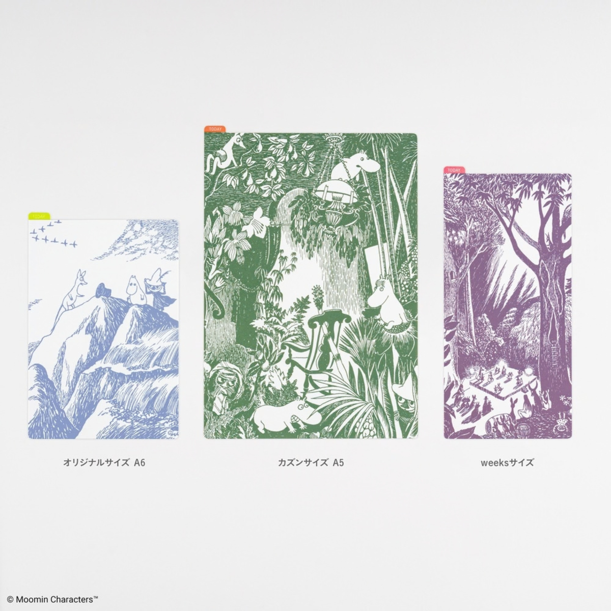 Hobonichi Accessories: Sottopagina Pencil Board Moomin