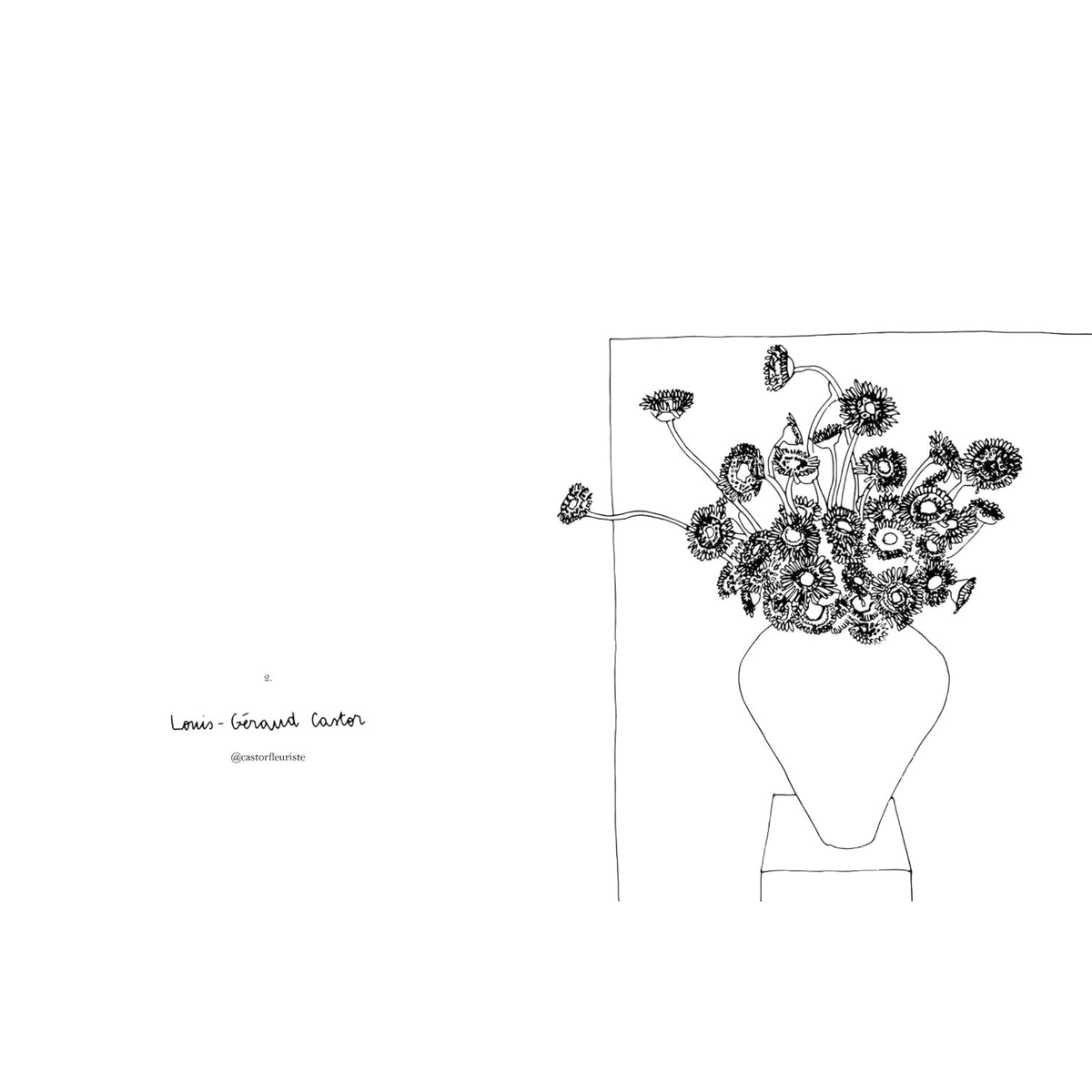 Zoé de Las Cases - Colouring Book Fleurs