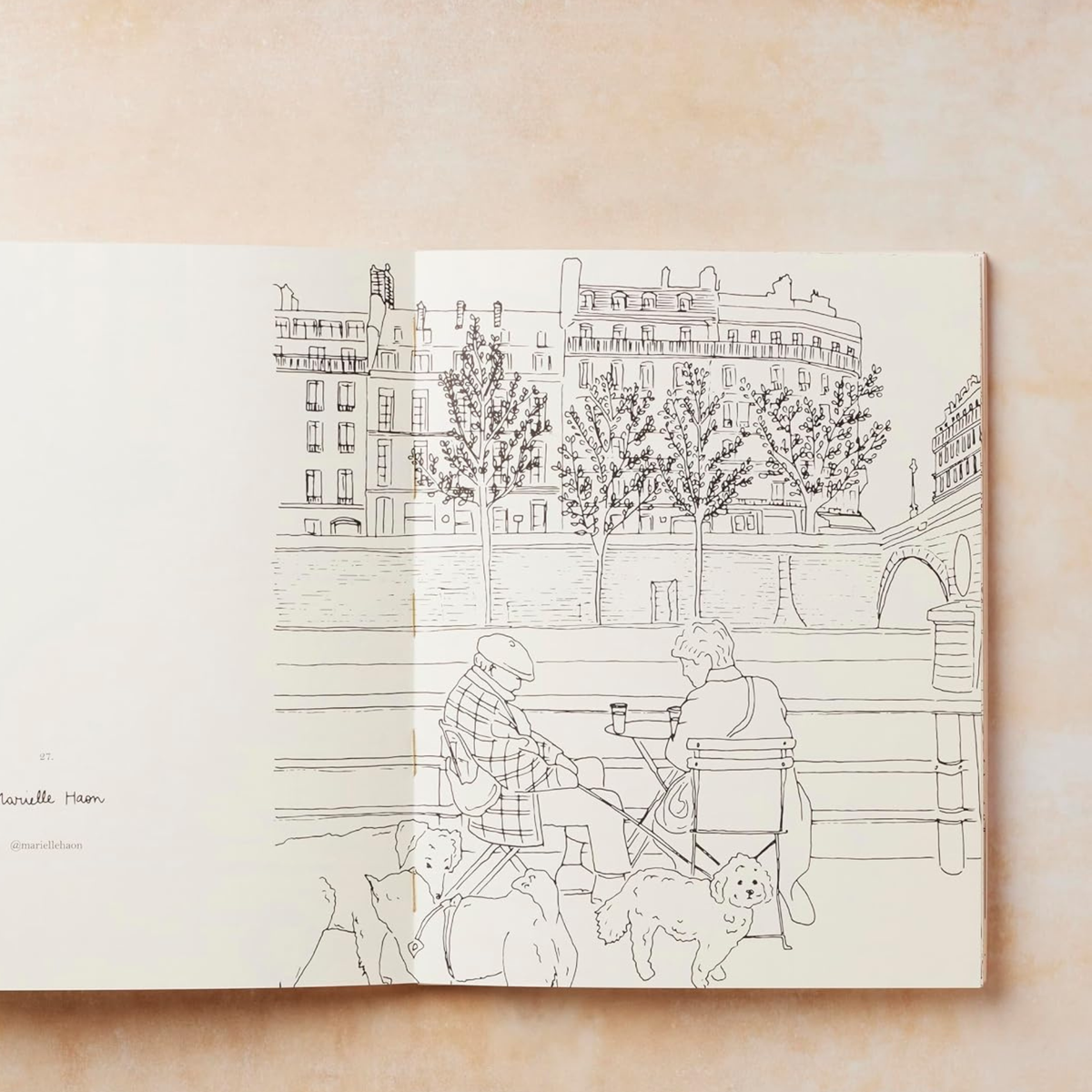 Zoé de Las Cases - Colouring Book Paris
