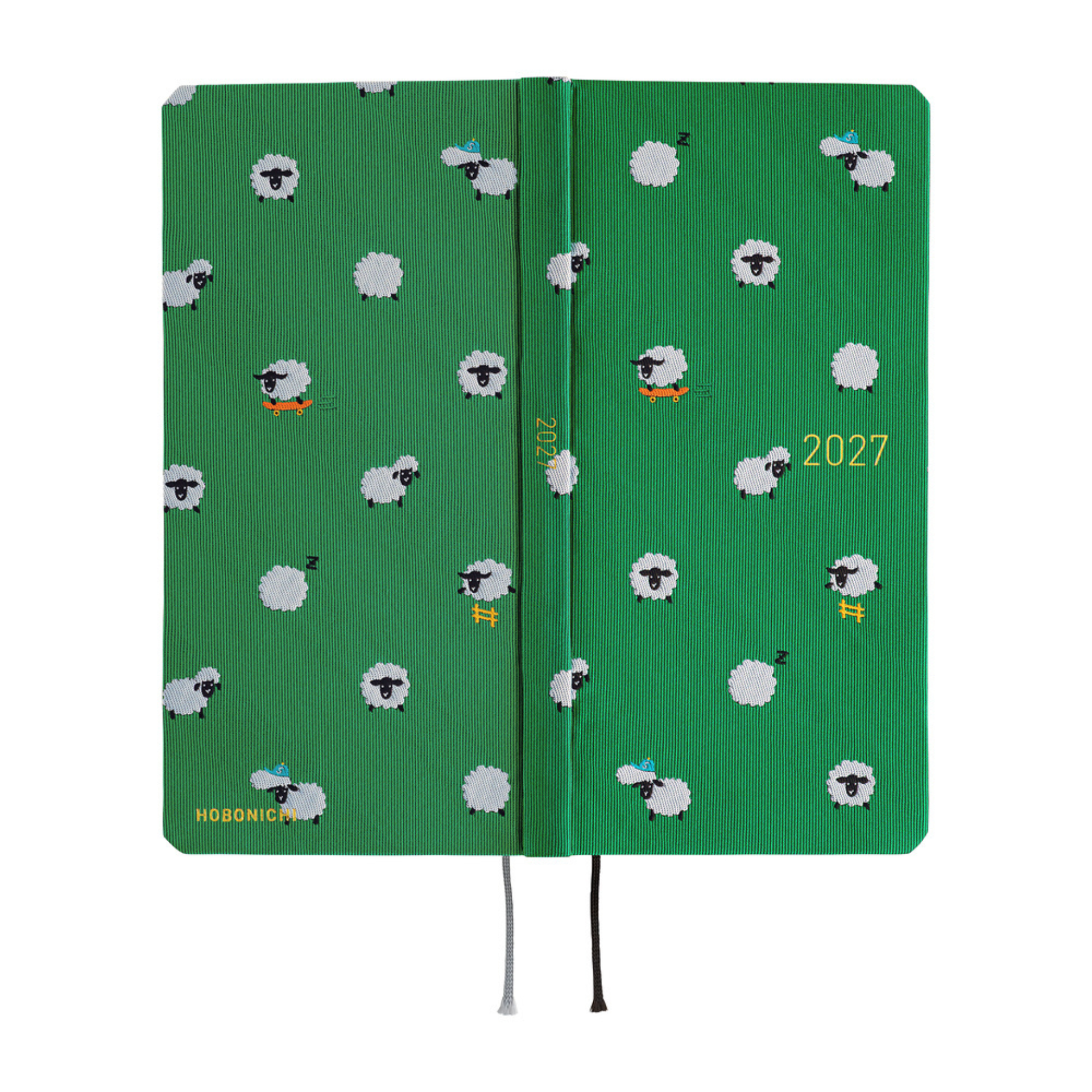 Hobonichi Weeks 2027 - Bow & Tie: Sheep Sheep Sheep