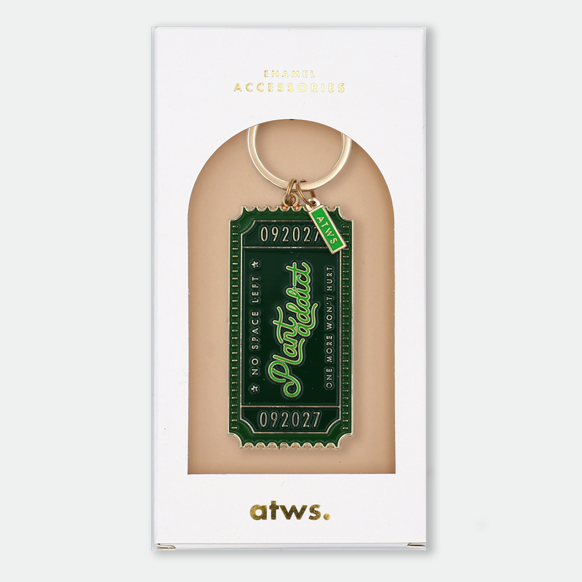 Portachiavi Plant Addict Ticket Show