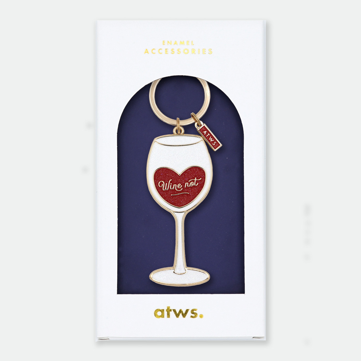 Portachiavi Wine Not
